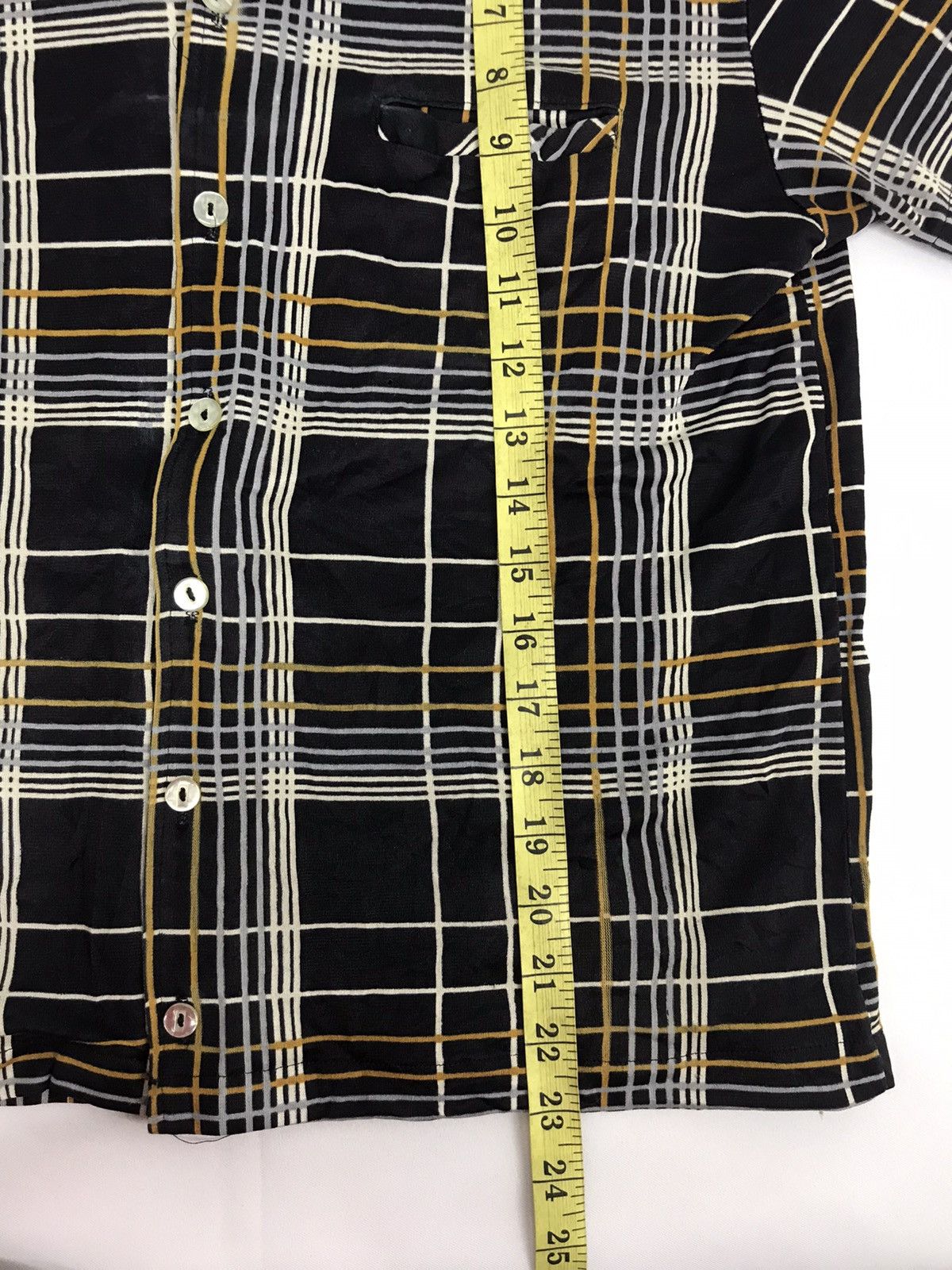 Japanese Brand Vintage Joel Soul Cal Made Plaid Checked Single Pockets Size US S / EU 44-46 / 1 - 6 Thumbnail