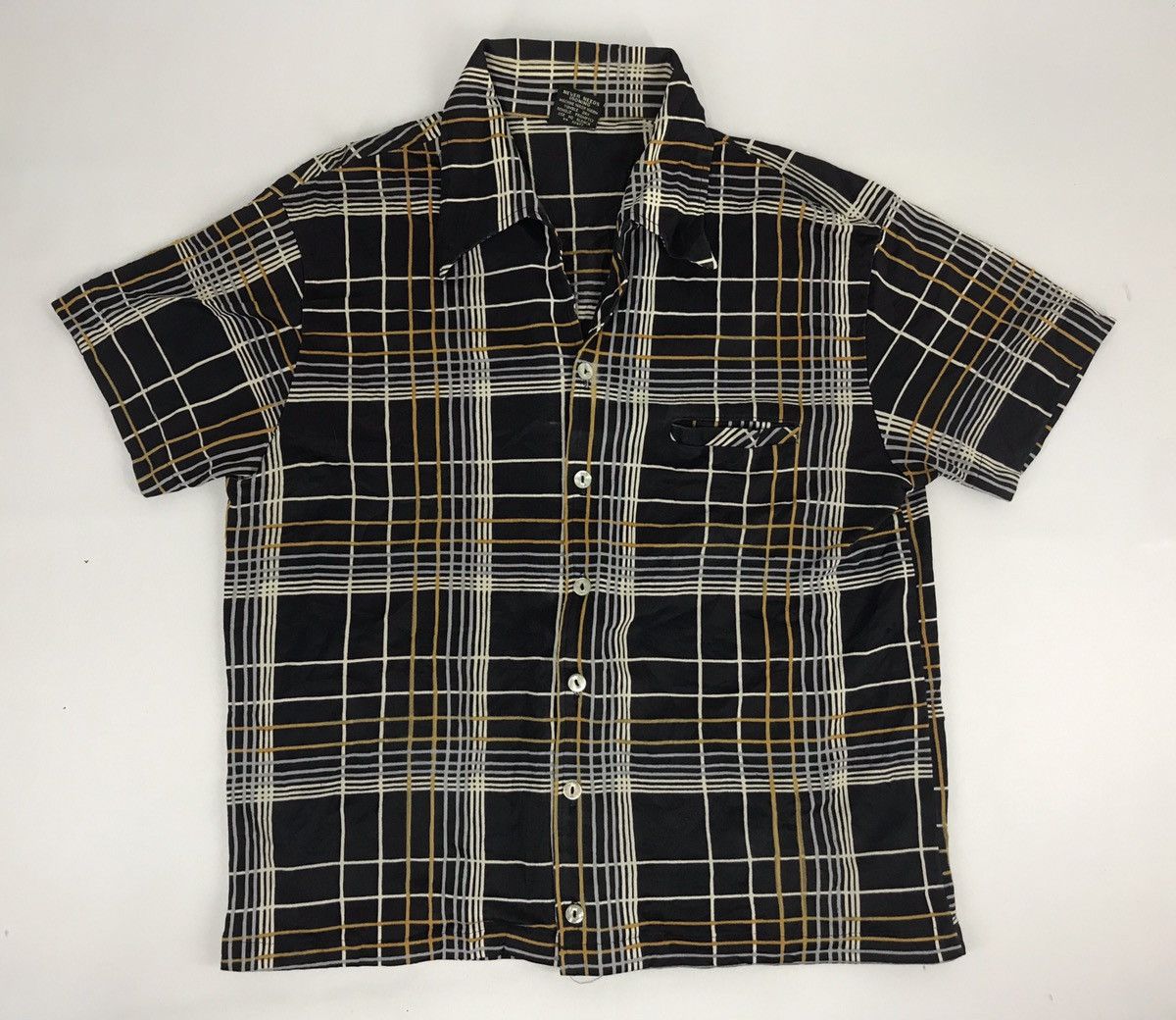 Japanese Brand Vintage Joel Soul Cal Made Plaid Checked Single Pockets Size US S / EU 44-46 / 1 - 1 Thumbnail