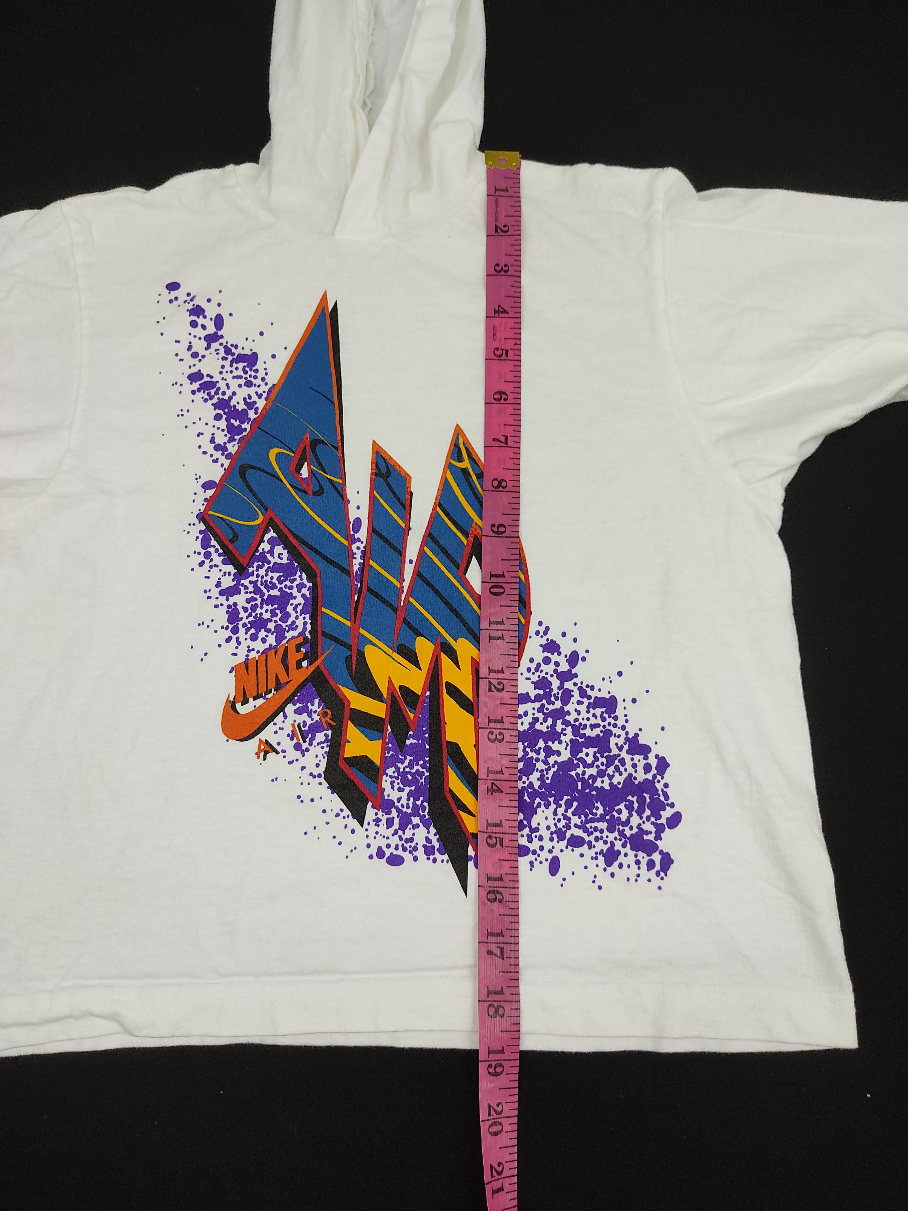 Nike Nike Air Made In USA Big Logo Spell Out Gray Tag Label Size S / US 4 / IT 40 - 5 Thumbnail
