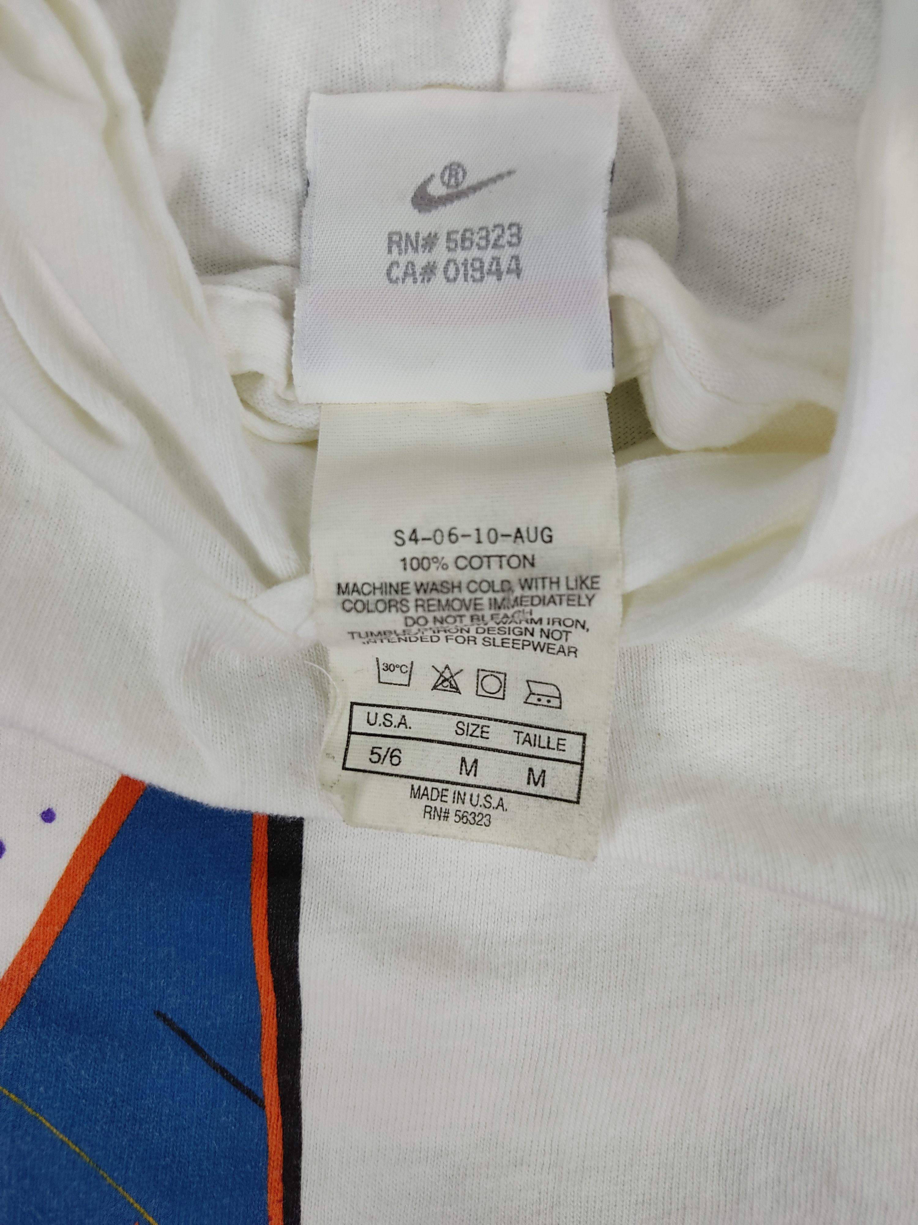 Nike Nike Air Made In USA Big Logo Spell Out Gray Tag Label Size S / US 4 / IT 40 - 7 Thumbnail
