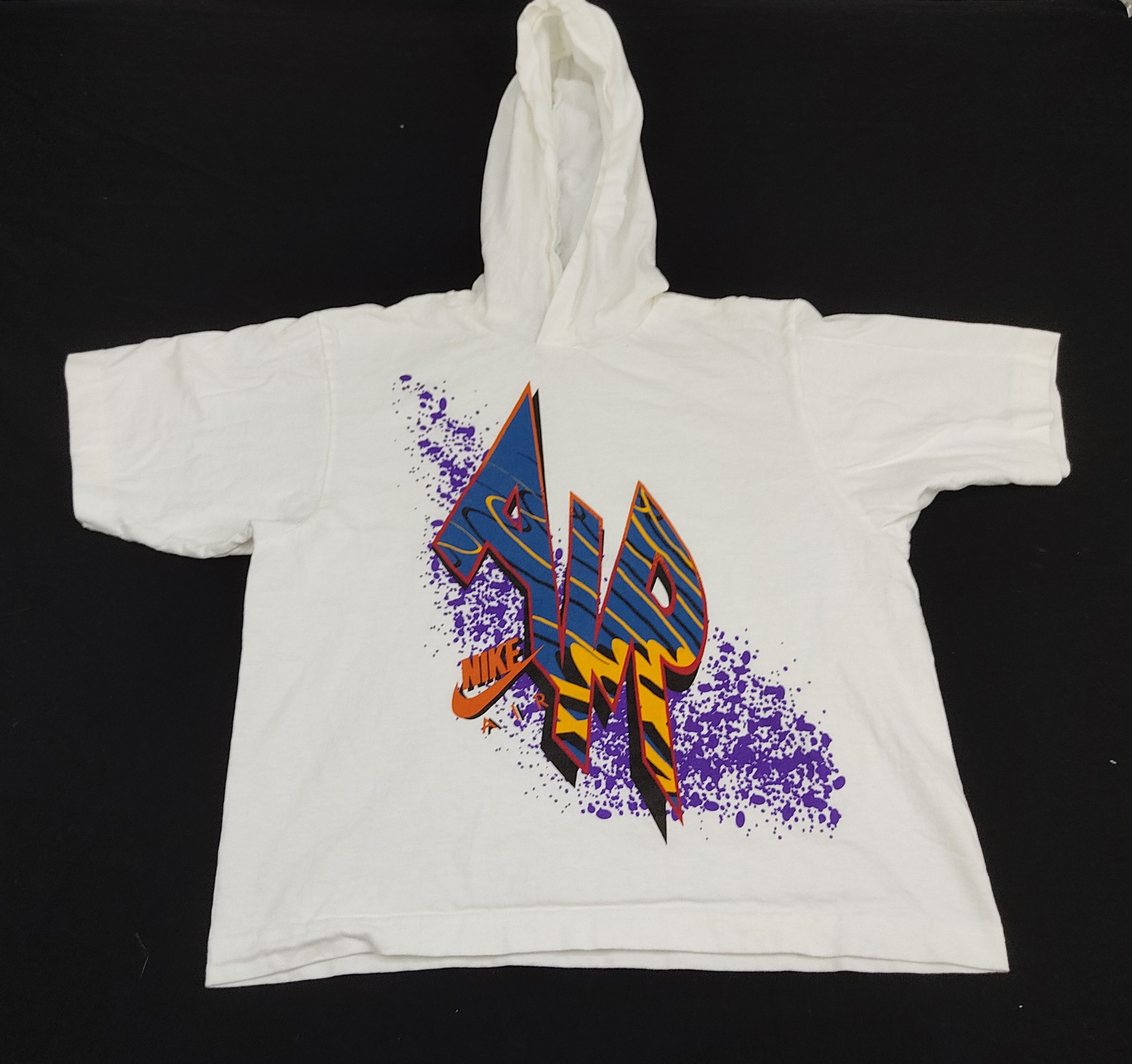 Nike Nike Air Made In USA Big Logo Spell Out Gray Tag Label Size S / US 4 / IT 40 - 1 Thumbnail