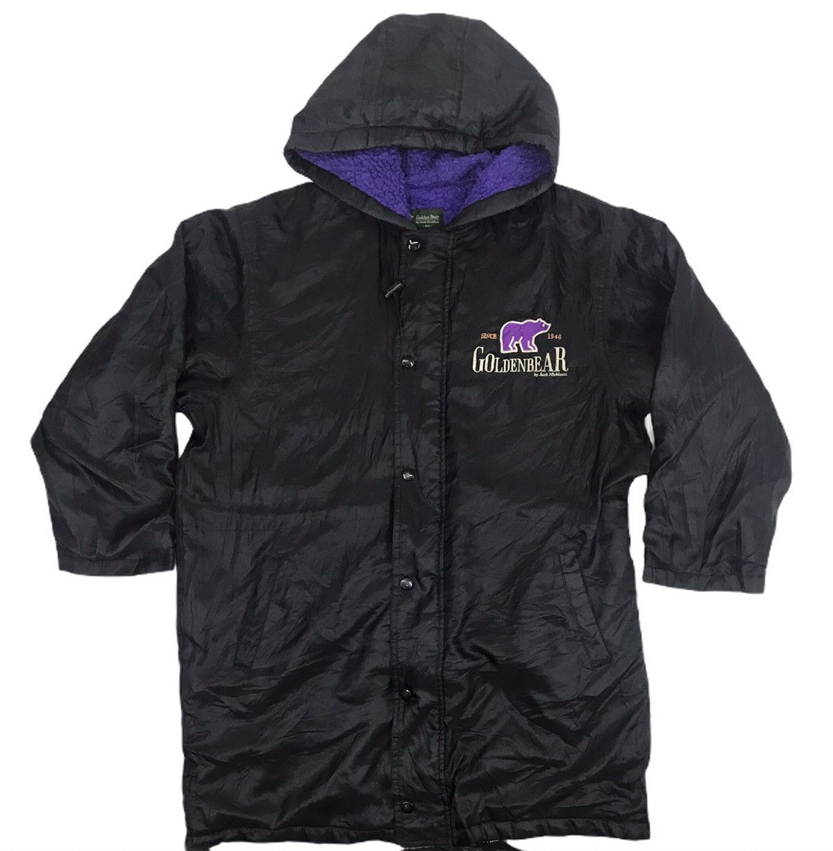 Golden Bear 90s Golden Bear Classic Sherpa Parka Jacket Padded Size US L / EU 52-54 / 3 - 3 Thumbnail