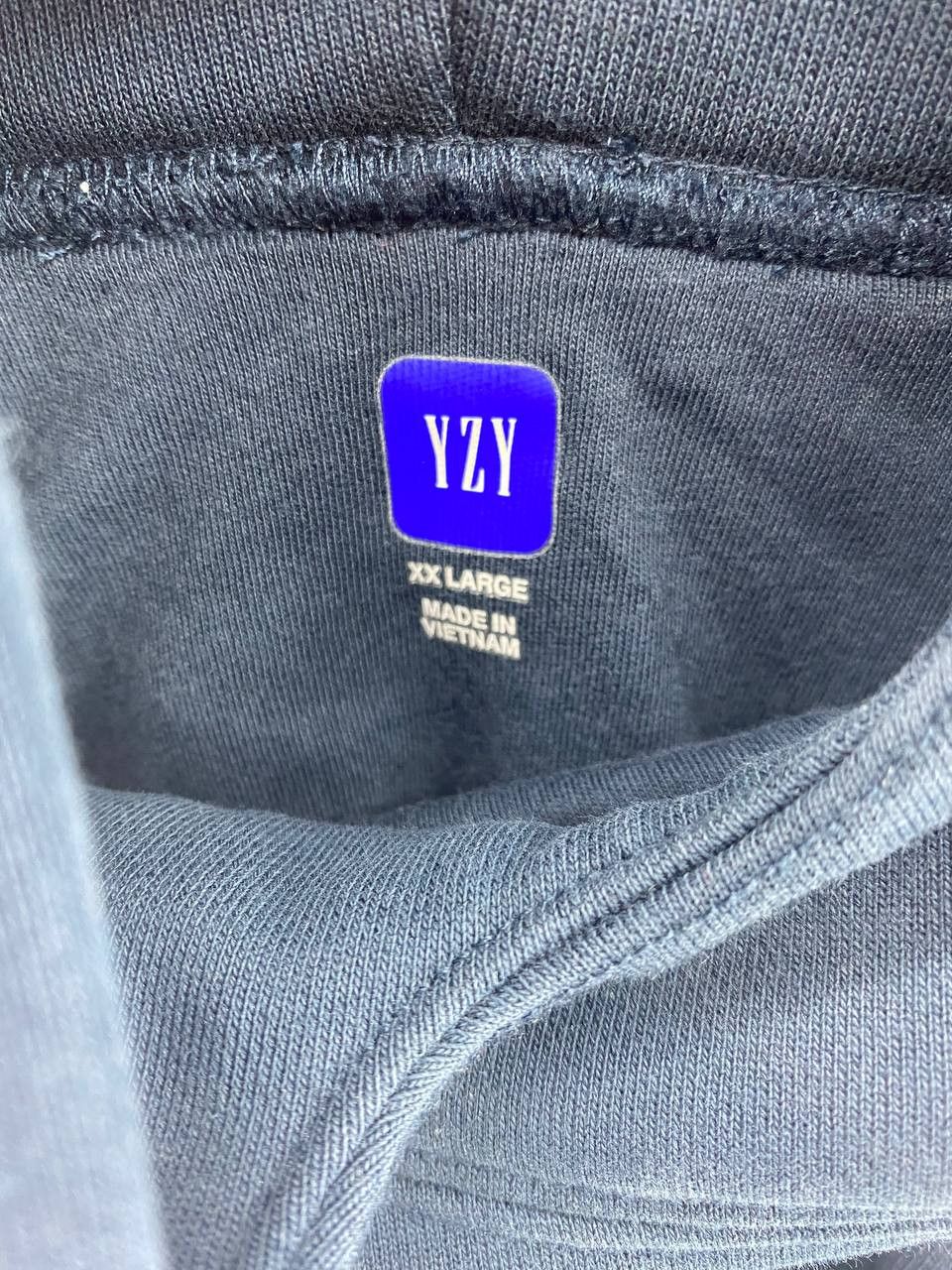 Gap YEEZY Gap Engineered by Balenciaga Dove Hoodie Dark Blue XXL Size US XXL / EU 58 / 5 - 5 Thumbnail