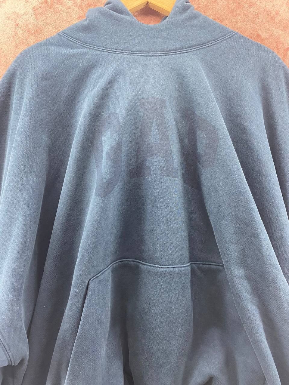 Gap YEEZY Gap Engineered by Balenciaga Dove Hoodie Dark Blue XXL Size US XXL / EU 58 / 5 - 4 Thumbnail