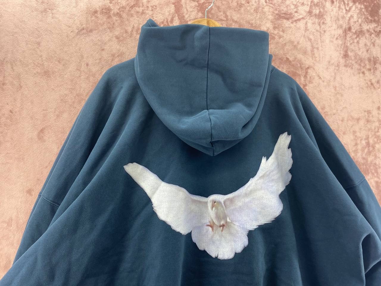 Gap YEEZY Gap Engineered by Balenciaga Dove Hoodie Dark Blue XXL Size US XXL / EU 58 / 5 - 3 Thumbnail