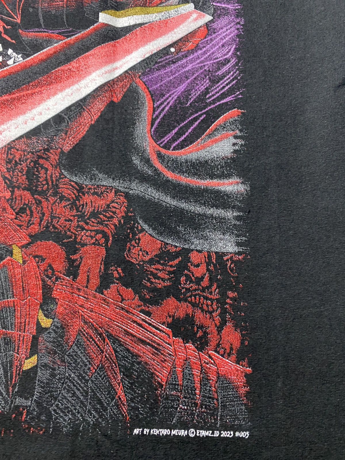 Anime × Japanese Brand × Vintage Rare ❗️Berserk Guts Griffith Void Villains Bootleg Anime Tee Size US XL / EU 56 / 4 - 5 Thumbnail