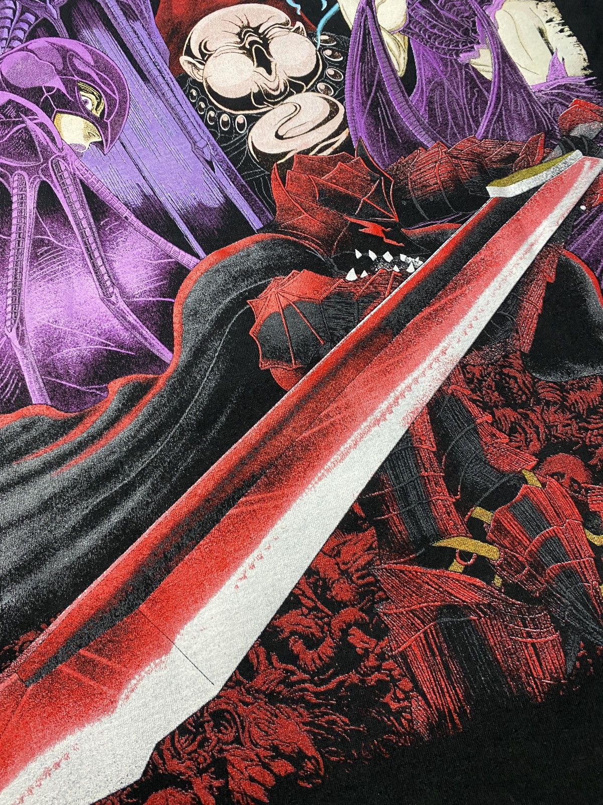 Anime × Japanese Brand × Vintage Rare ❗️Berserk Guts Griffith Void Villains Bootleg Anime Tee Size US XL / EU 56 / 4 - 8 Thumbnail