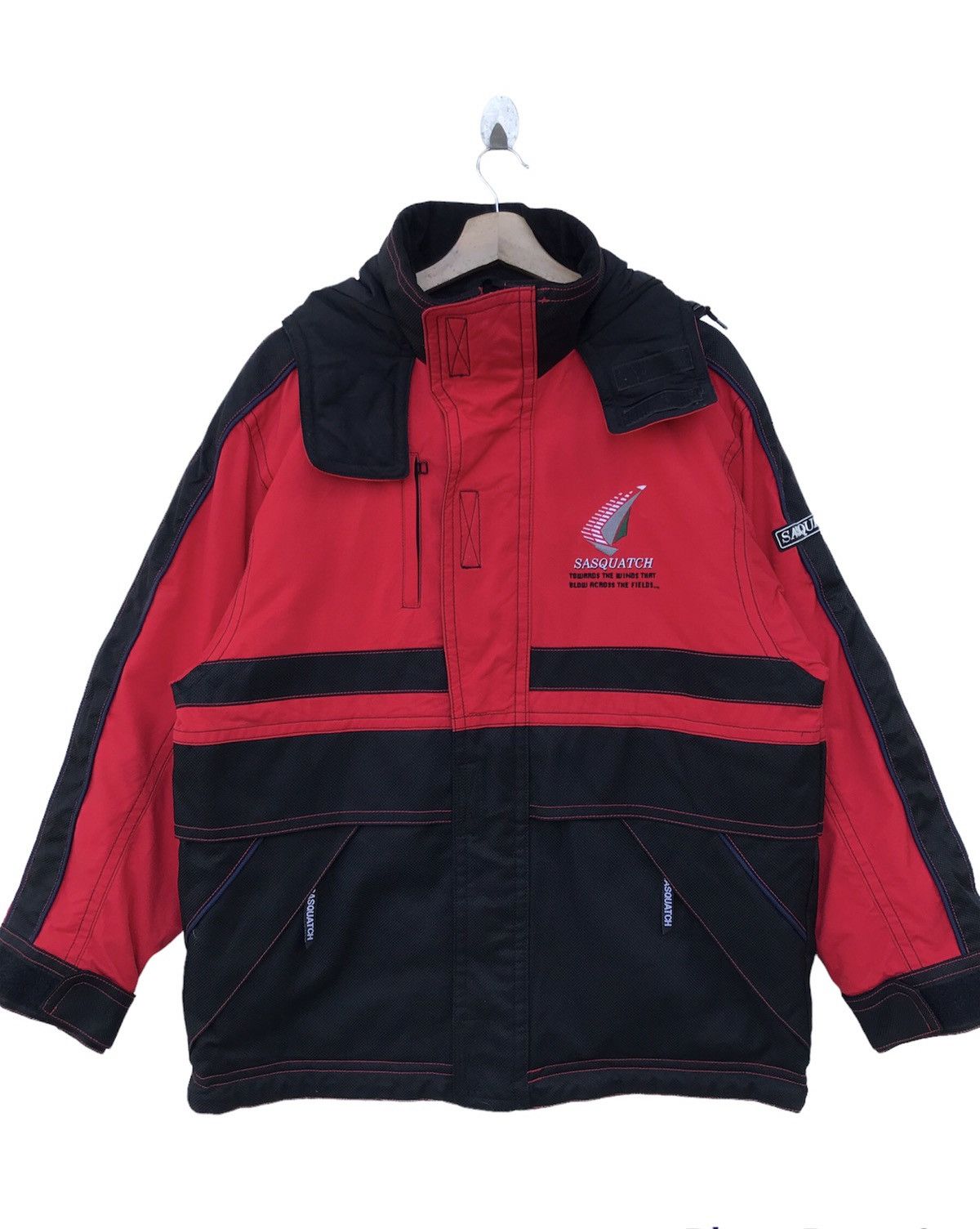 image of Sasquatchfabrix x Ski Sasquatch Ski One Set Jacket With Pants in Black, Men's (Size Large)