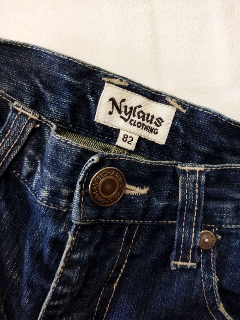 Japanese Brand Japanese Nylaus Clothing Distressed Style Jeans Size US 32 / EU 48 - 8 Thumbnail