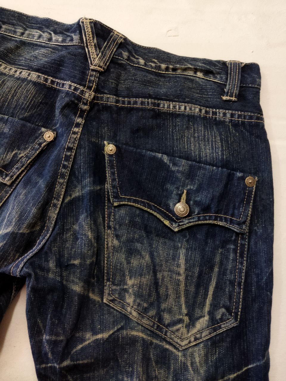 Japanese Brand Japanese Nylaus Clothing Distressed Style Jeans Size US 32 / EU 48 - 7 Thumbnail