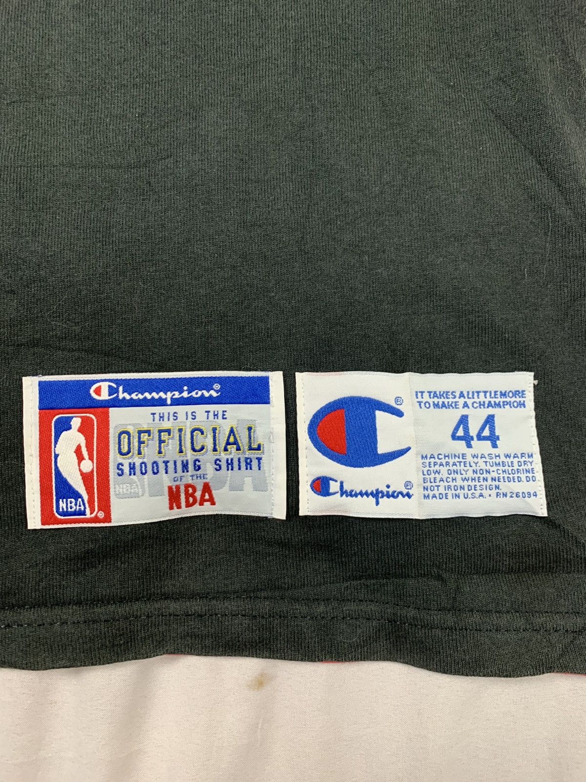 Champion Chicago bulls official shooting shirt NBA by champion Size US L / EU 52-54 / 3 - 5 Thumbnail
