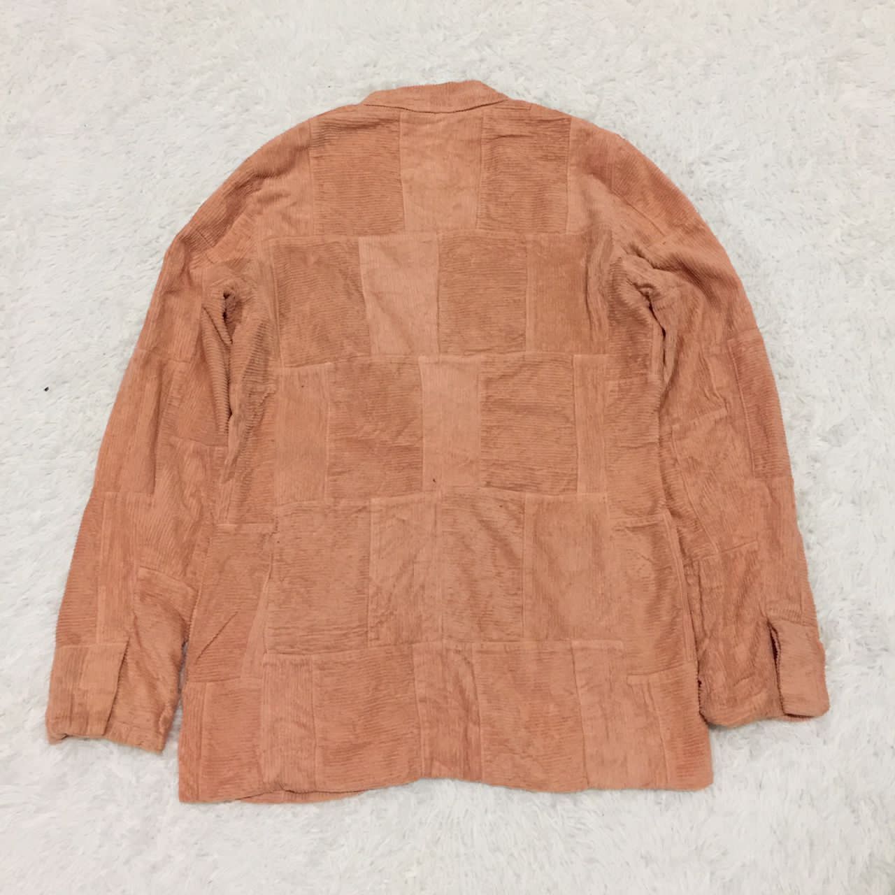 Japanese Brand Nice Corduroy Patchwork Like Jacket Coat Made in Japan Size US M / EU 48-50 / 2 - 2 Thumbnail