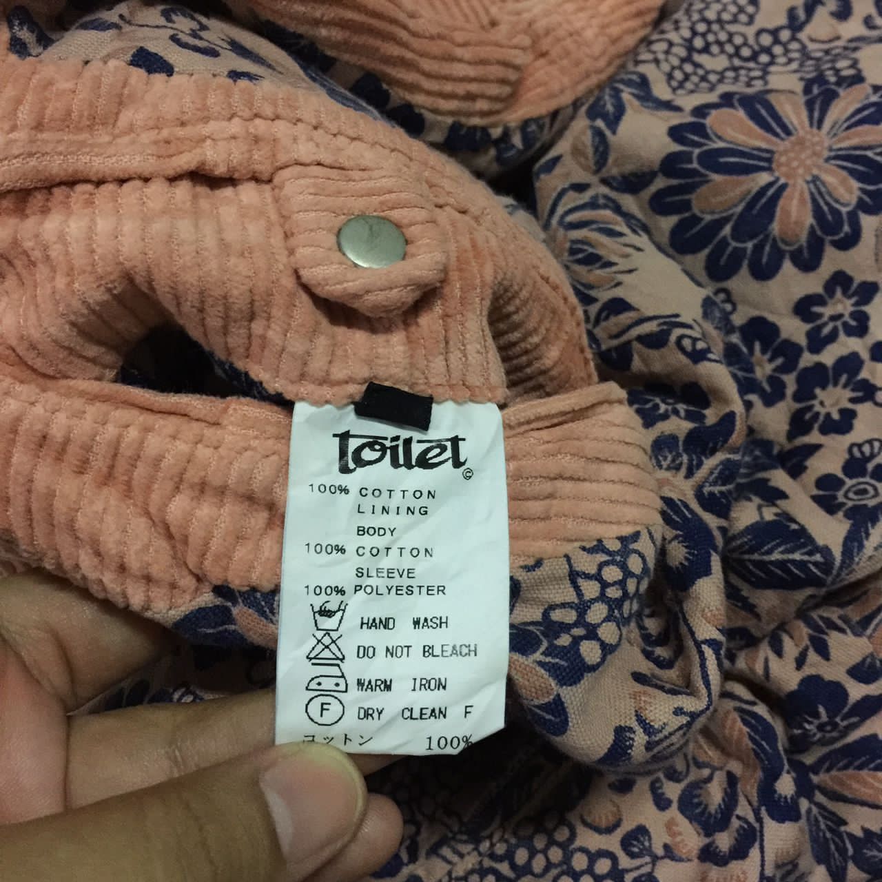 Japanese Brand Nice Corduroy Patchwork Like Jacket Coat Made in Japan Size US M / EU 48-50 / 2 - 6 Thumbnail