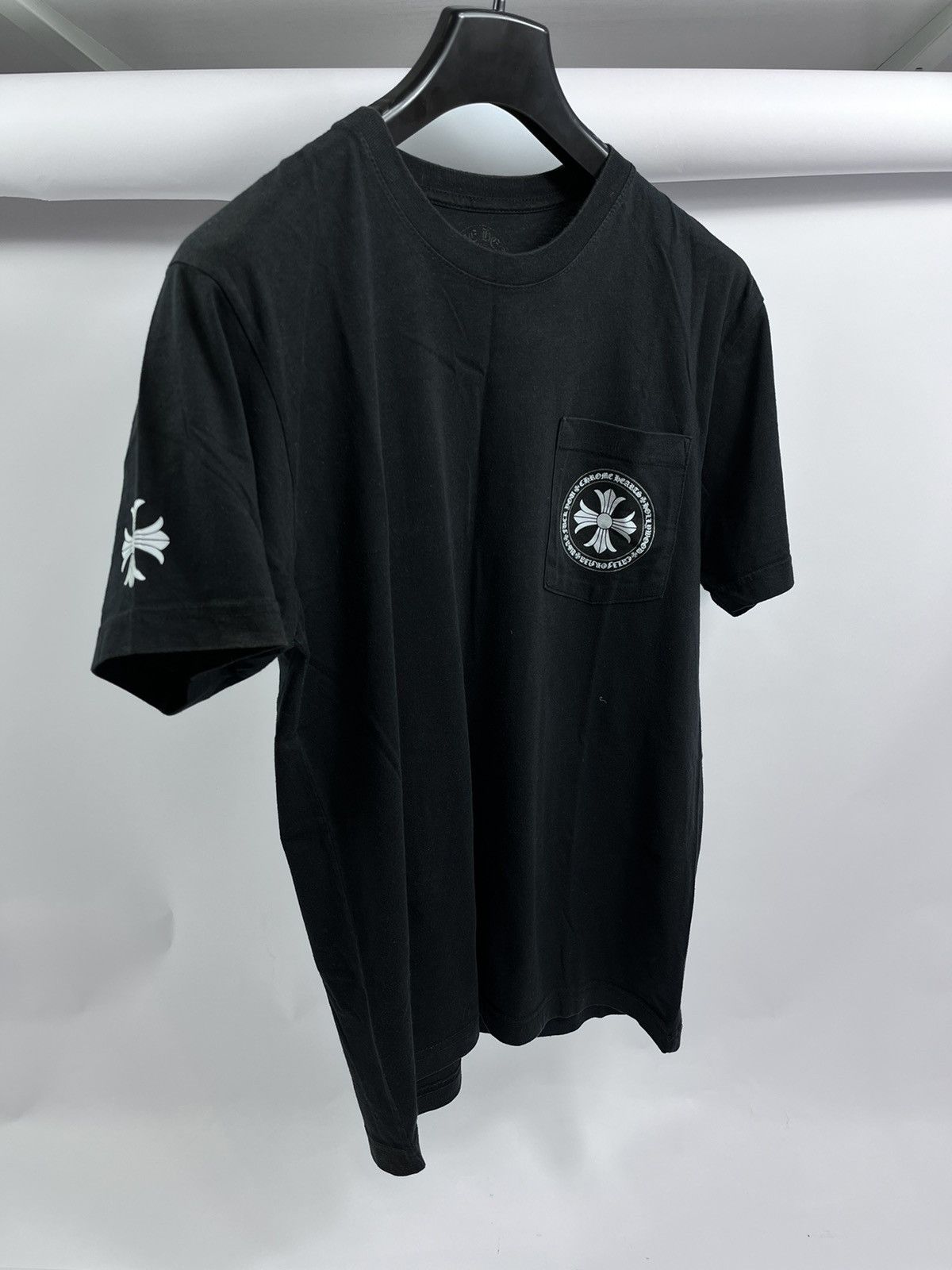 Chrome Hearts F*** Y*** Print single pocket t-shirt Size US S / EU 44-46 / 1 - 1 Thumbnail