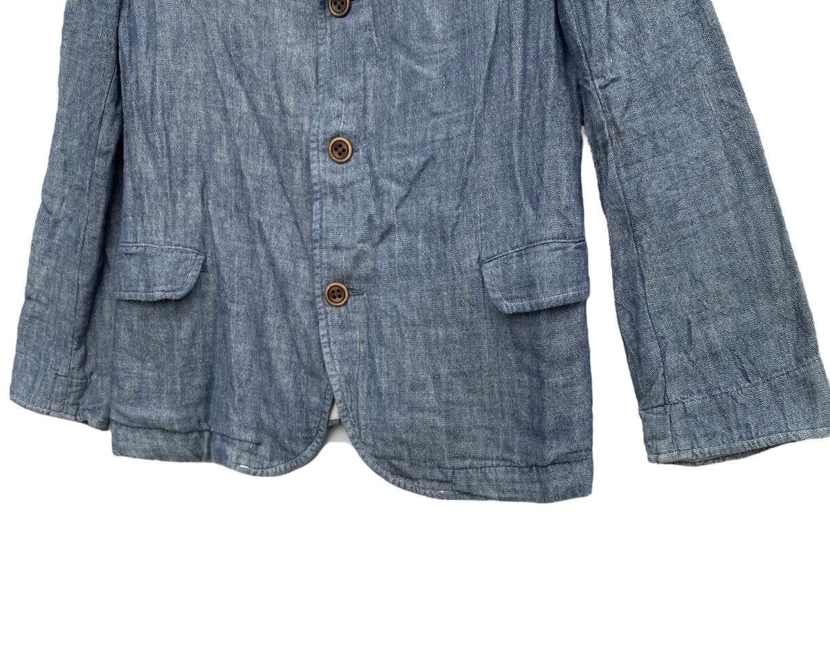 45rpm × Designer × Japanese Brand Vtg R 45rpm Studio Indigo/Denim Worker Jacket Made in Japan Size US S / EU 44-46 / 1 - 5 Thumbnail