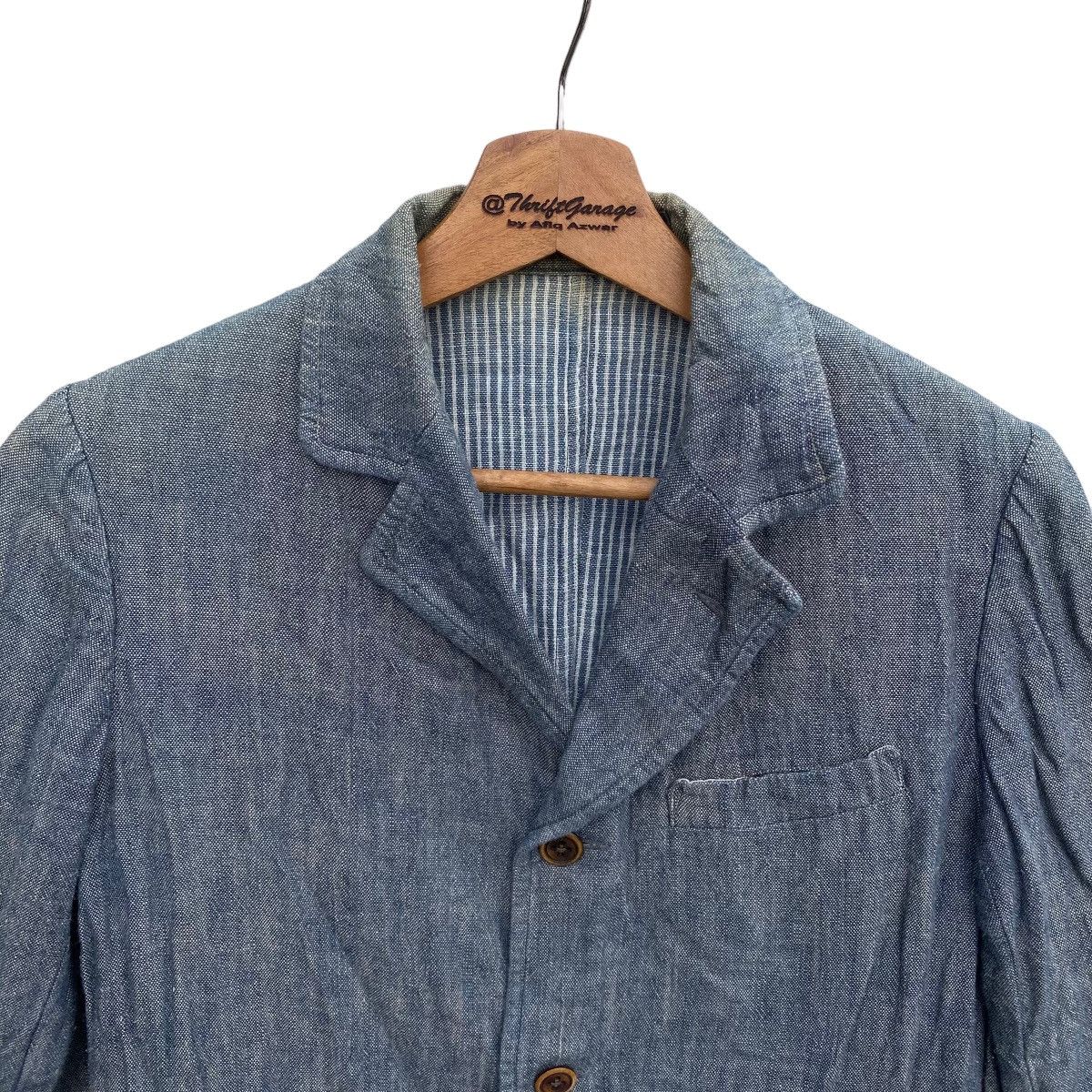 45rpm × Designer × Japanese Brand Vtg R 45rpm Studio Indigo/Denim Worker Jacket Made in Japan Size US S / EU 44-46 / 1 - 2 Thumbnail