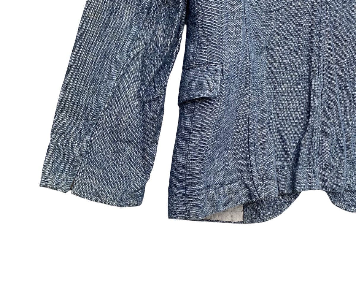 45rpm × Designer × Japanese Brand Vtg R 45rpm Studio Indigo/Denim Worker Jacket Made in Japan Size US S / EU 44-46 / 1 - 7 Thumbnail