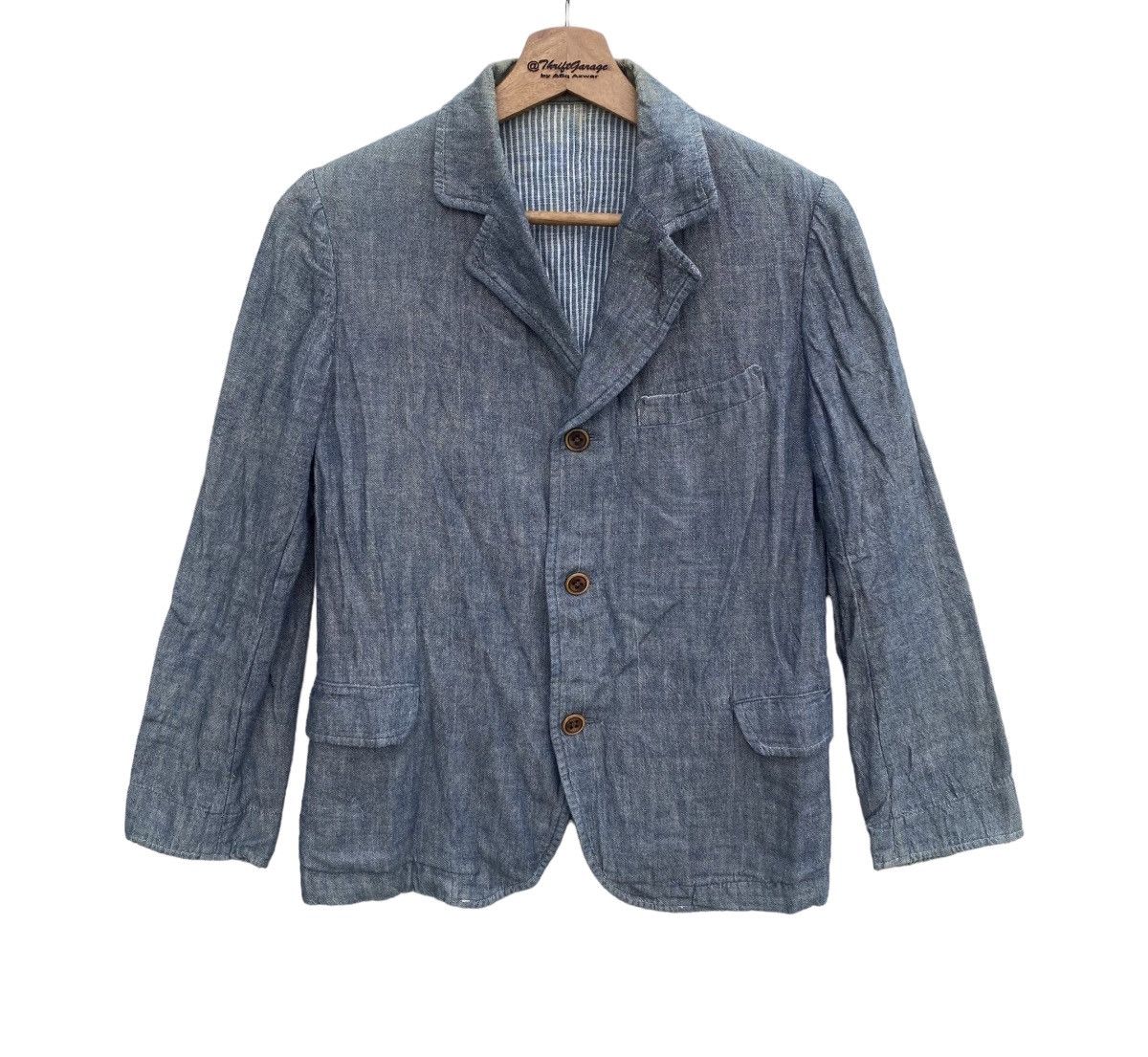 Vtg R 45rpm Studio Indigo/Denim Worker Jacket Made in Japan