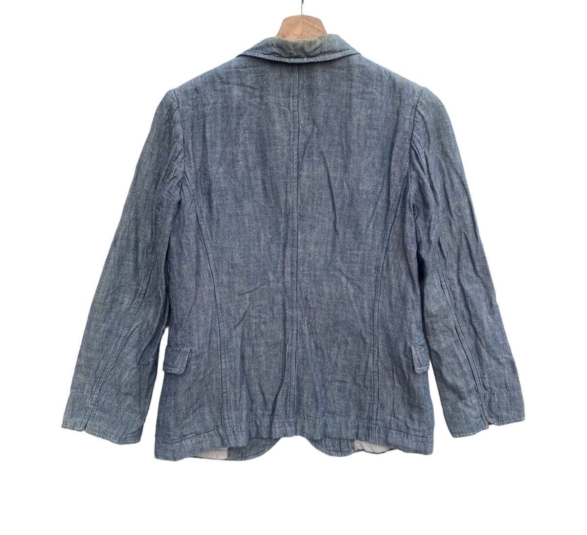 45rpm × Designer × Japanese Brand Vtg R 45rpm Studio Indigo/Denim Worker Jacket Made in Japan Size US S / EU 44-46 / 1 - 6 Thumbnail