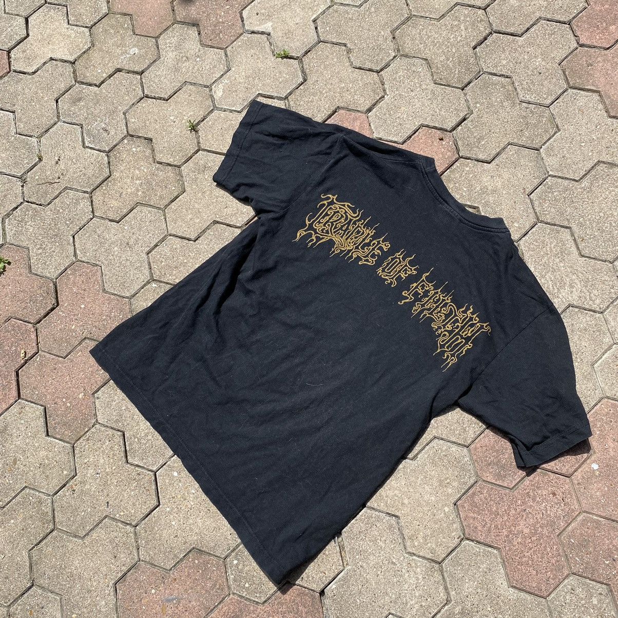 Band Tees Vintage 90s Cradle Of Filth Damnation Abd A Day Tee Size US M / EU 48-50 / 2 - 4 Thumbnail
