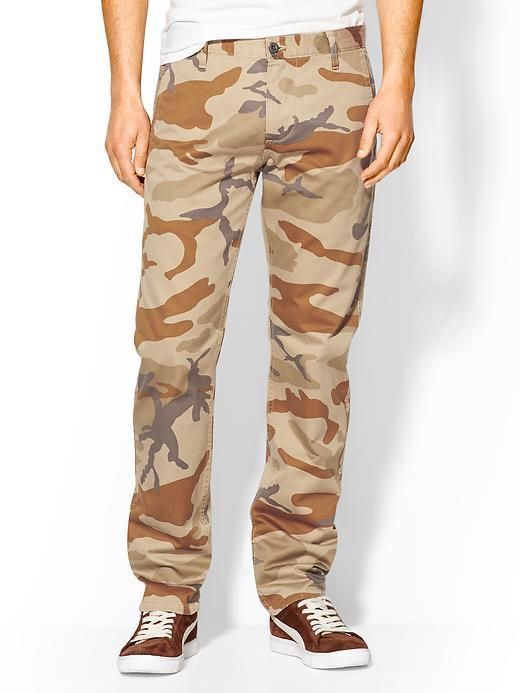 Dockers Dockers Alpha Khakis Desert Camo Pants Size US 32 / EU 48 - 6 Thumbnail