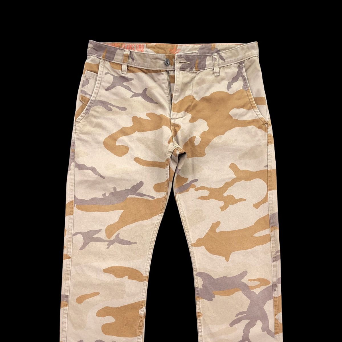 Dockers Dockers Alpha Khakis Desert Camo Pants Size US 32 / EU 48 - 2 Thumbnail