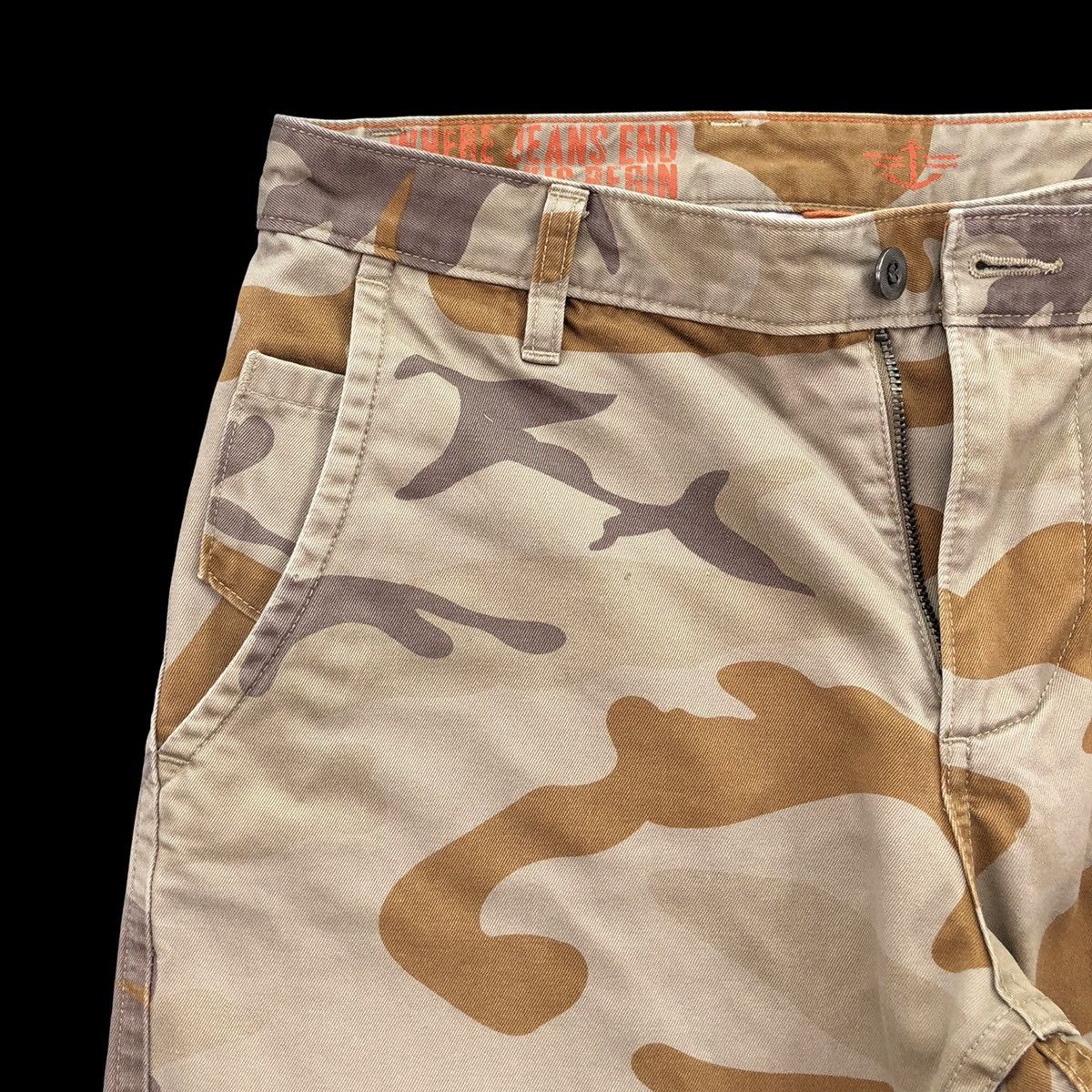 Dockers Dockers Alpha Khakis Desert Camo Pants Size US 32 / EU 48 - 4 Thumbnail