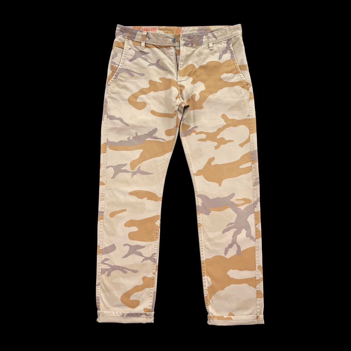 Dockers Dockers Alpha Khakis Desert Camo Pants Size US 32 / EU 48 - 1 Thumbnail