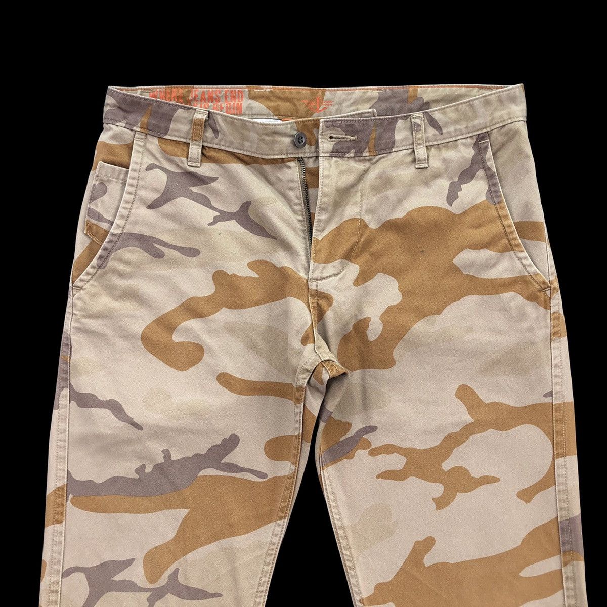 Dockers Dockers Alpha Khakis Desert Camo Pants Size US 32 / EU 48 - 3 Thumbnail