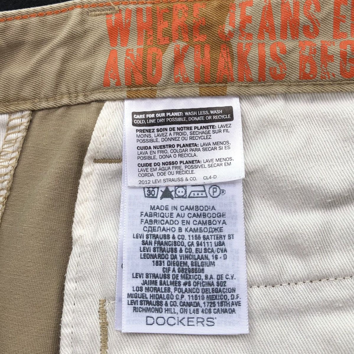 Dockers Dockers Alpha Khakis Desert Camo Pants Size US 32 / EU 48 - 14 Thumbnail