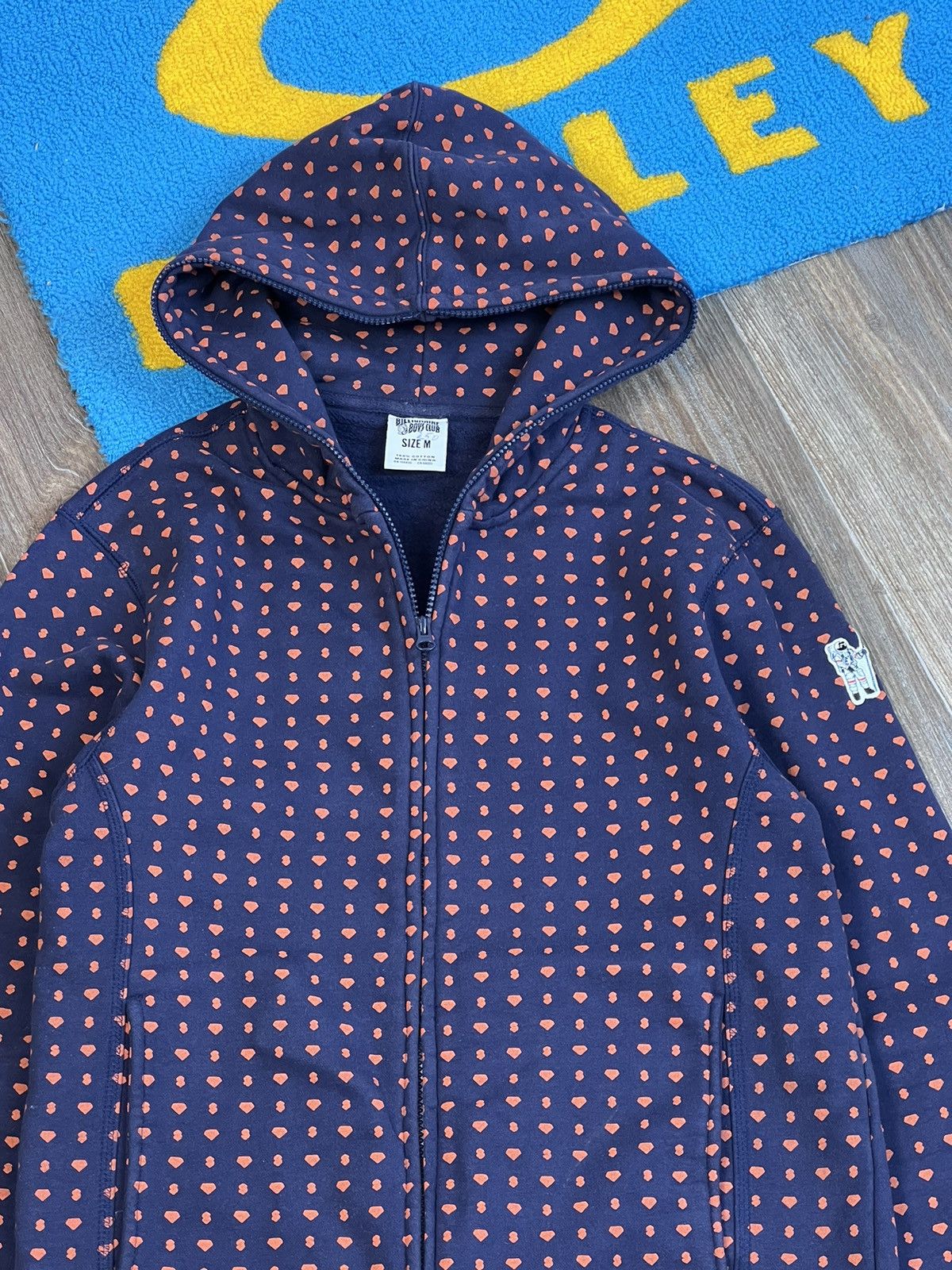 Billionaire Boys Club × Vintage Billionaire Boys Club full zip dollars brilliant hoodie Size US M / EU 48-50 / 2 - 6 Thumbnail