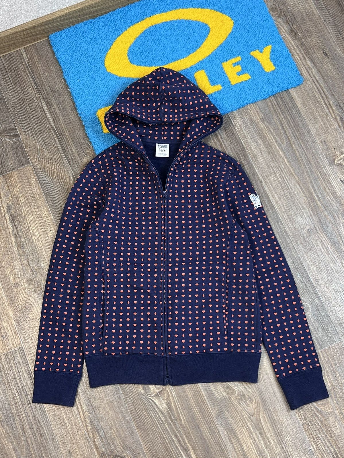Billionaire Boys Club × Vintage Billionaire Boys Club full zip dollars brilliant hoodie Size US M / EU 48-50 / 2 - 1 Thumbnail