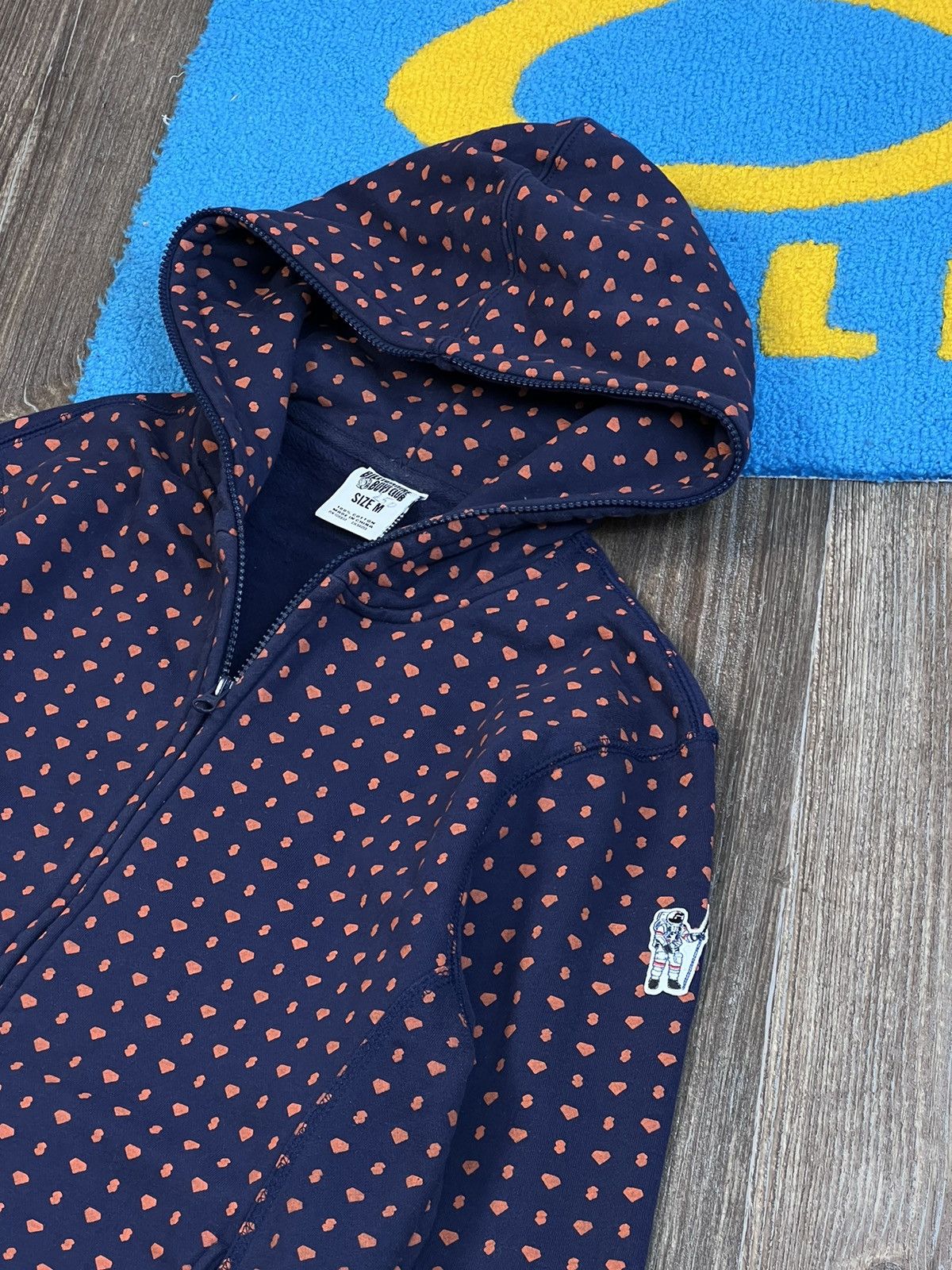 Billionaire Boys Club × Vintage Billionaire Boys Club full zip dollars brilliant hoodie Size US M / EU 48-50 / 2 - 7 Thumbnail