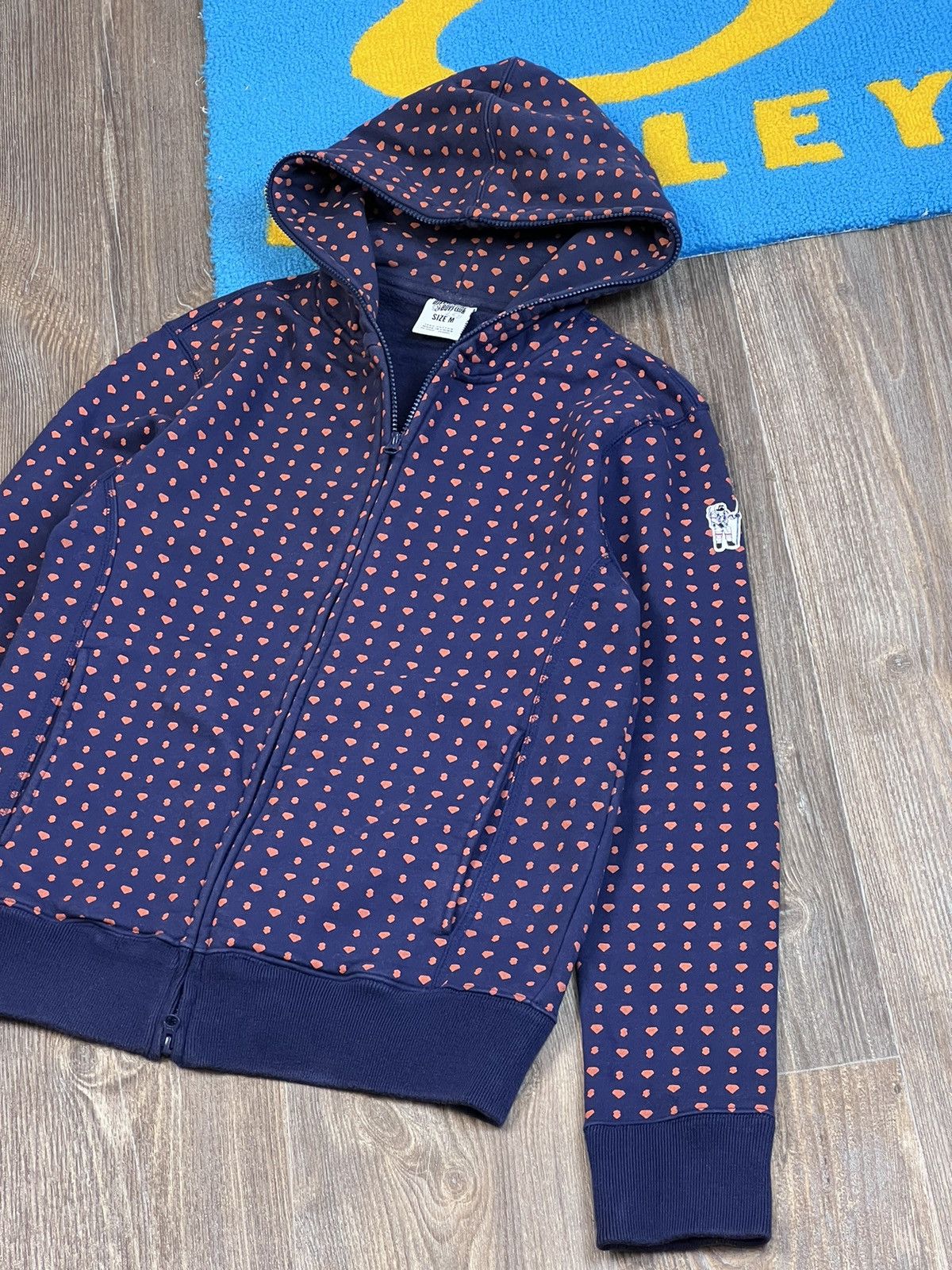 Billionaire Boys Club × Vintage Billionaire Boys Club full zip dollars brilliant hoodie Size US M / EU 48-50 / 2 - 2 Thumbnail