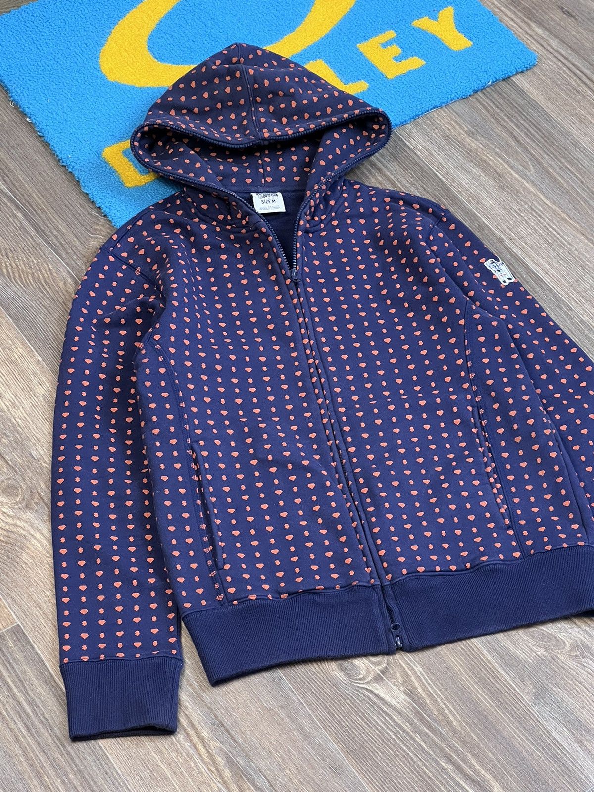 Billionaire Boys Club × Vintage Billionaire Boys Club full zip dollars brilliant hoodie Size US M / EU 48-50 / 2 - 3 Thumbnail