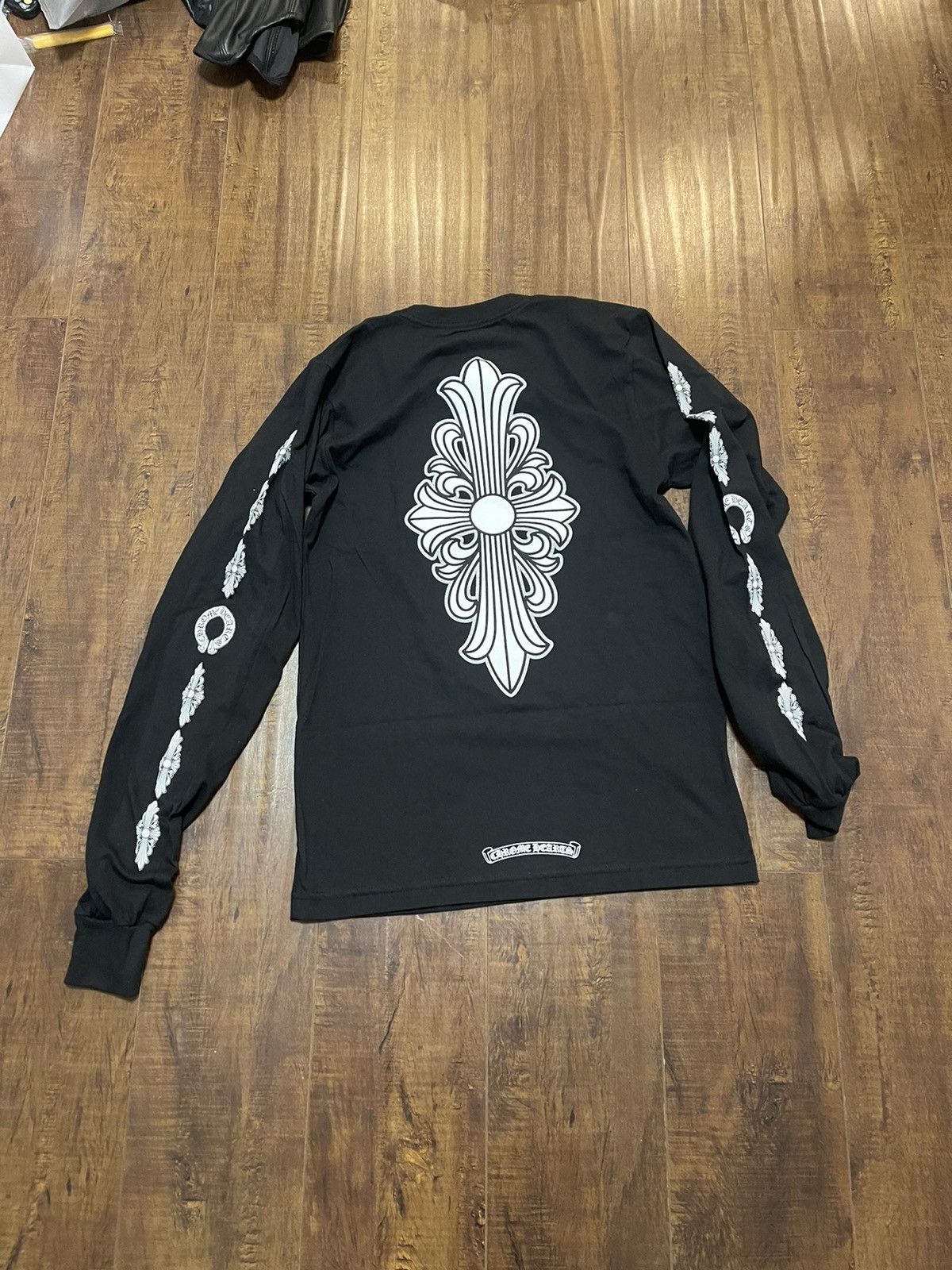 Chrome Hearts flowral cross t-shirt Chrome Hearts Floral Cross