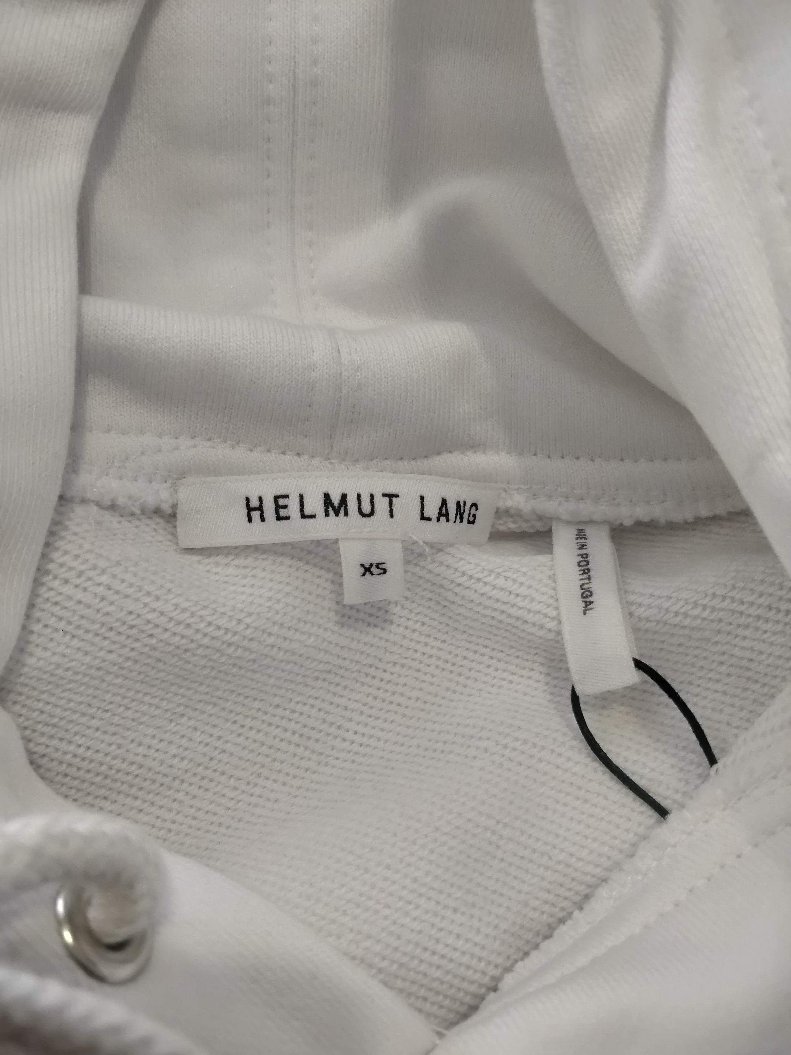 Helmut Lang ⚡️QUICK SALE⚡️ Helmut Lang Green Logo White Hoodie Size US XS / EU 42 / 0 - 4 Thumbnail