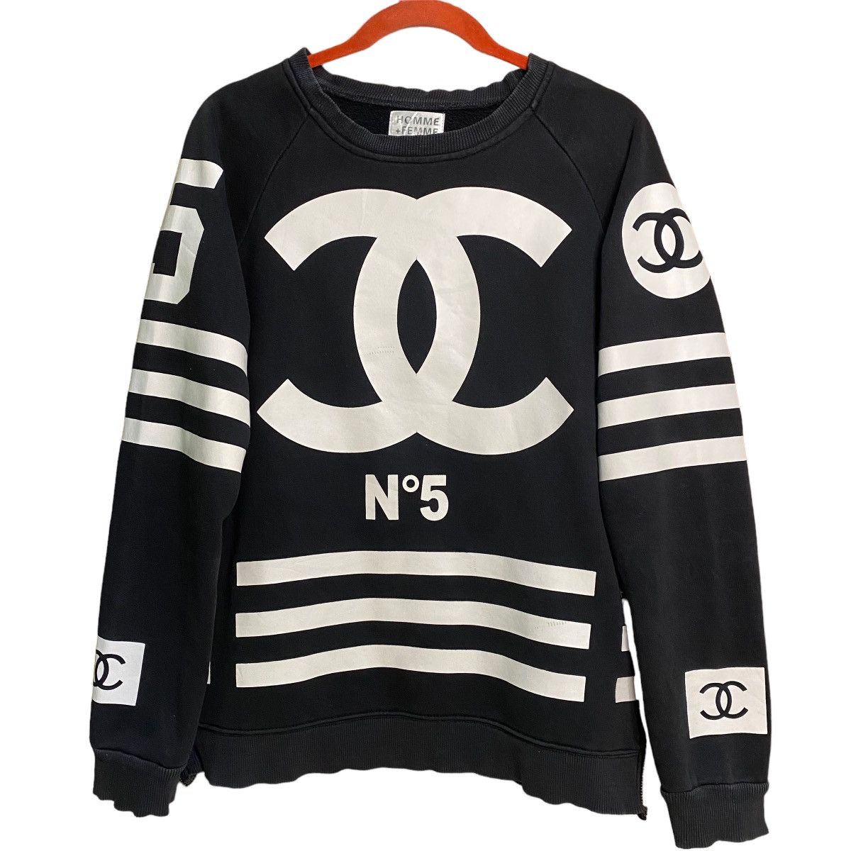 Homme + Femme La Homme Femme Coco Chanel No. 5 Sweatshirt Crewneck