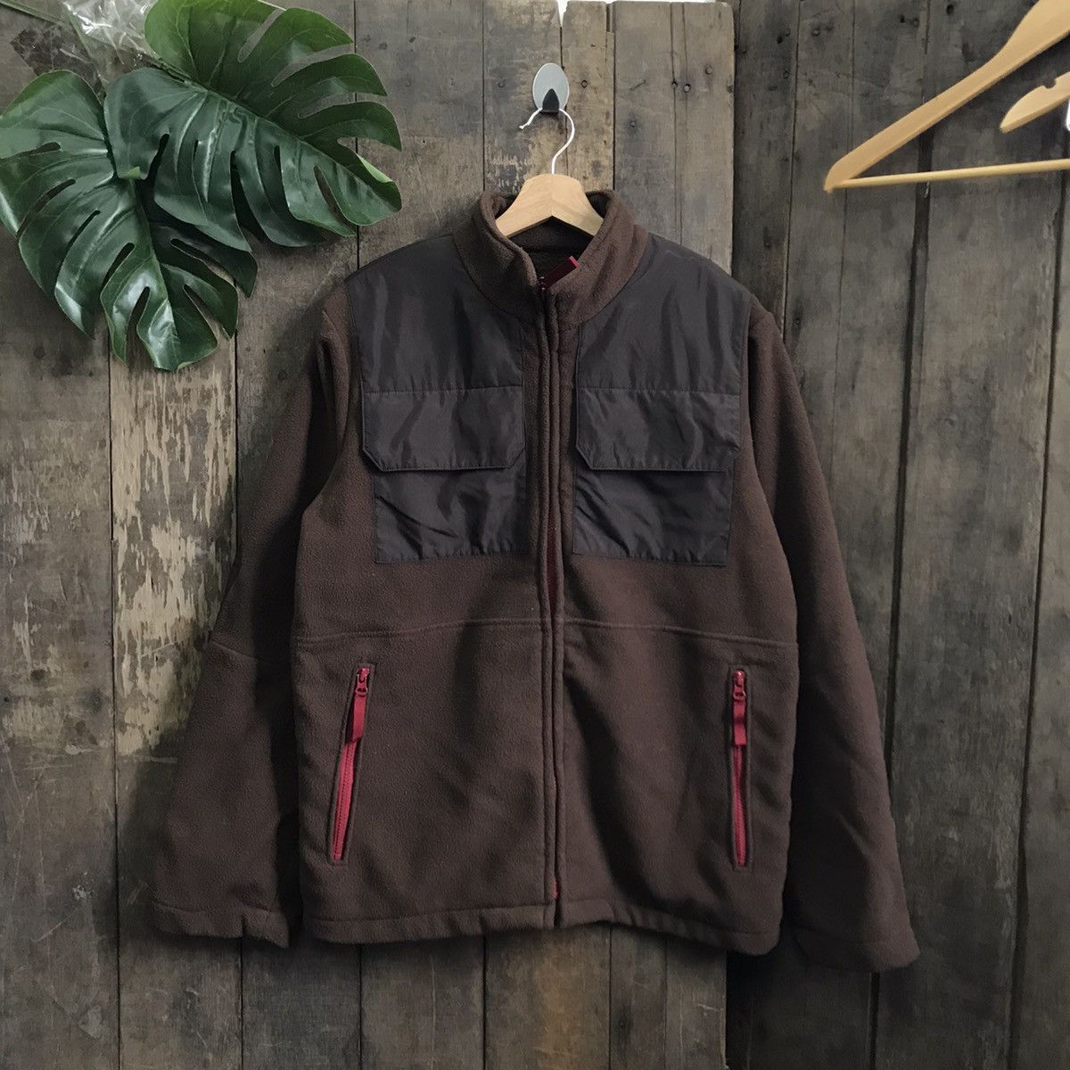 Japanese Brand × Vintage Vintage 291295 = Homme daneli padded Fleece Jacket Size US L / EU 52-54 / 3 - 1 Thumbnail