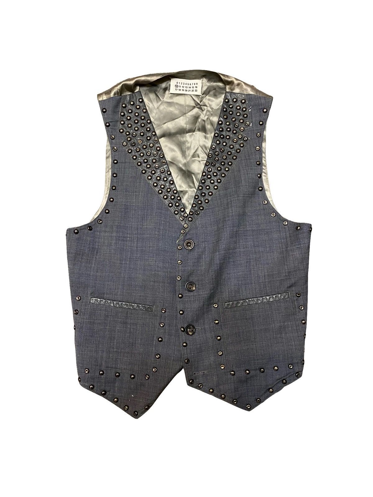 スーツ Maison Martin Margiela 2007ss studs vest スーツ Maison Martin Margiela 2007ss studs vest Maison