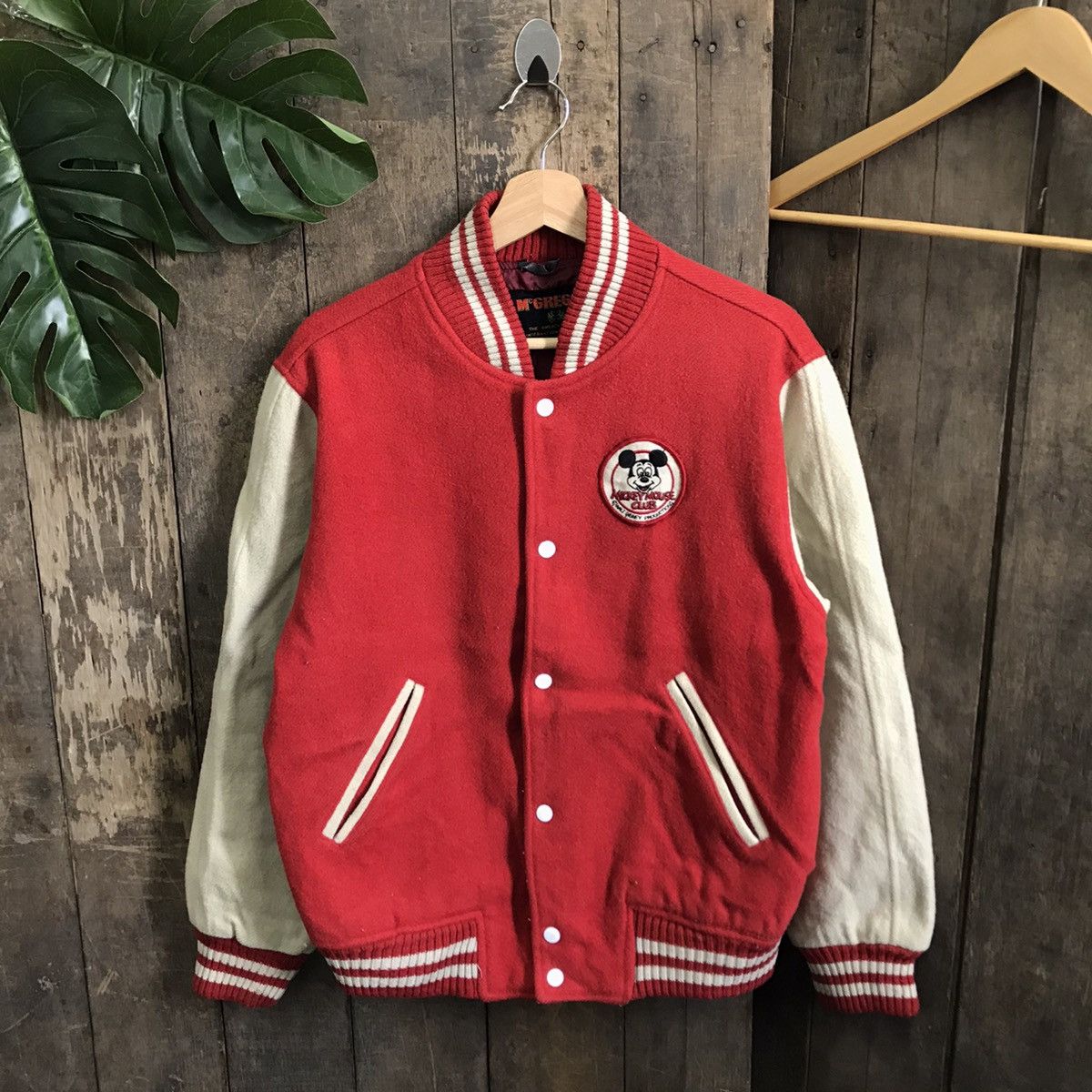 Mickey mouse club varsity jacket best sale