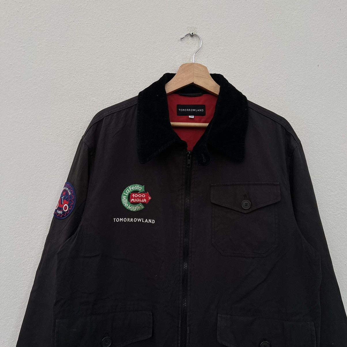 Japanese Brand RARE BIG LOGO TOMORROWLAND JACKET EMBROIDERY RARE DESIGN Size US M / EU 48-50 / 2 - 4 Thumbnail