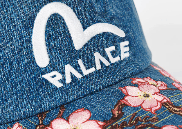 Evisu × Palace Palace Evisu Denim and Mesh Trucker Stone Wash Size ONE SIZE - 2 Thumbnail