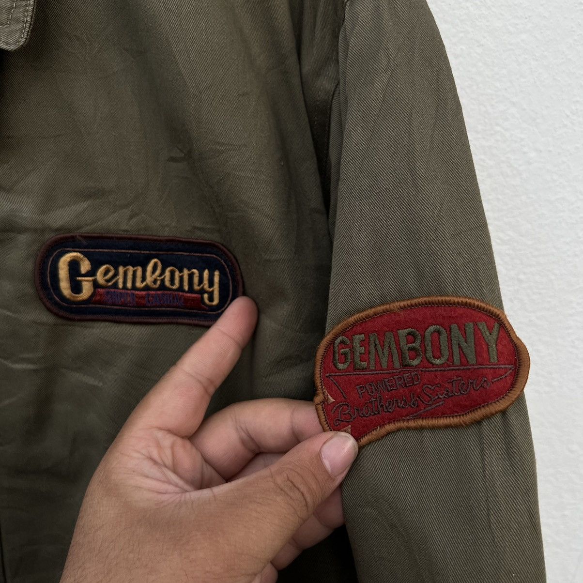 Japanese Brand VINTAGE MACHOPE BOMBER JACKET MILITARY COLLECTION DESIGN Size US L / EU 52-54 / 3 - 7 Thumbnail