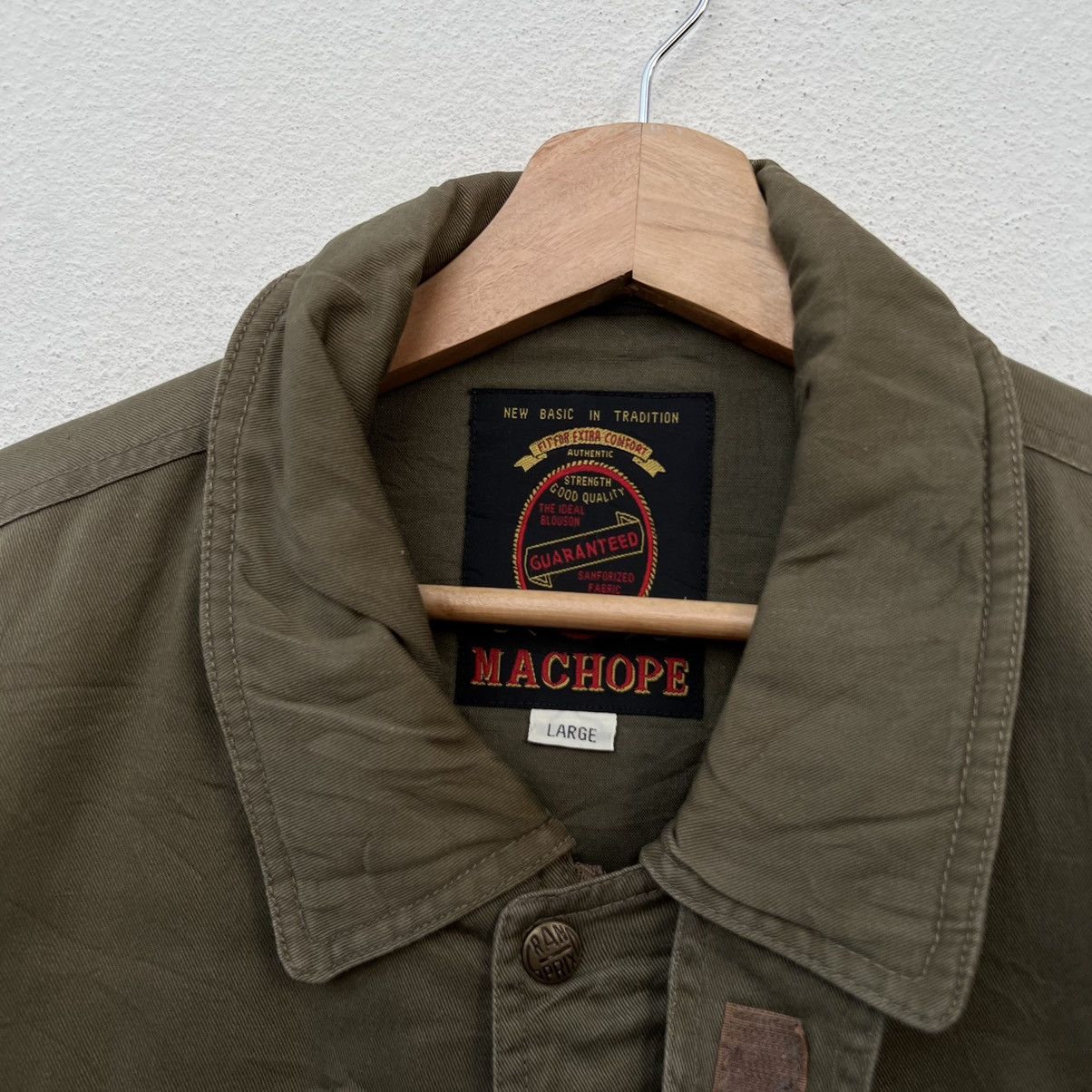 Japanese Brand VINTAGE MACHOPE BOMBER JACKET MILITARY COLLECTION DESIGN Size US L / EU 52-54 / 3 - 9 Thumbnail