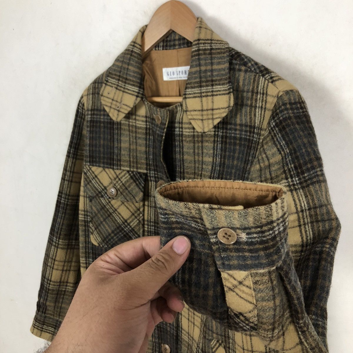 Japanese Brand GIO SPORT TARTAN DESIGN JACKET Size US M / EU 48-50 / 2 - 6 Thumbnail