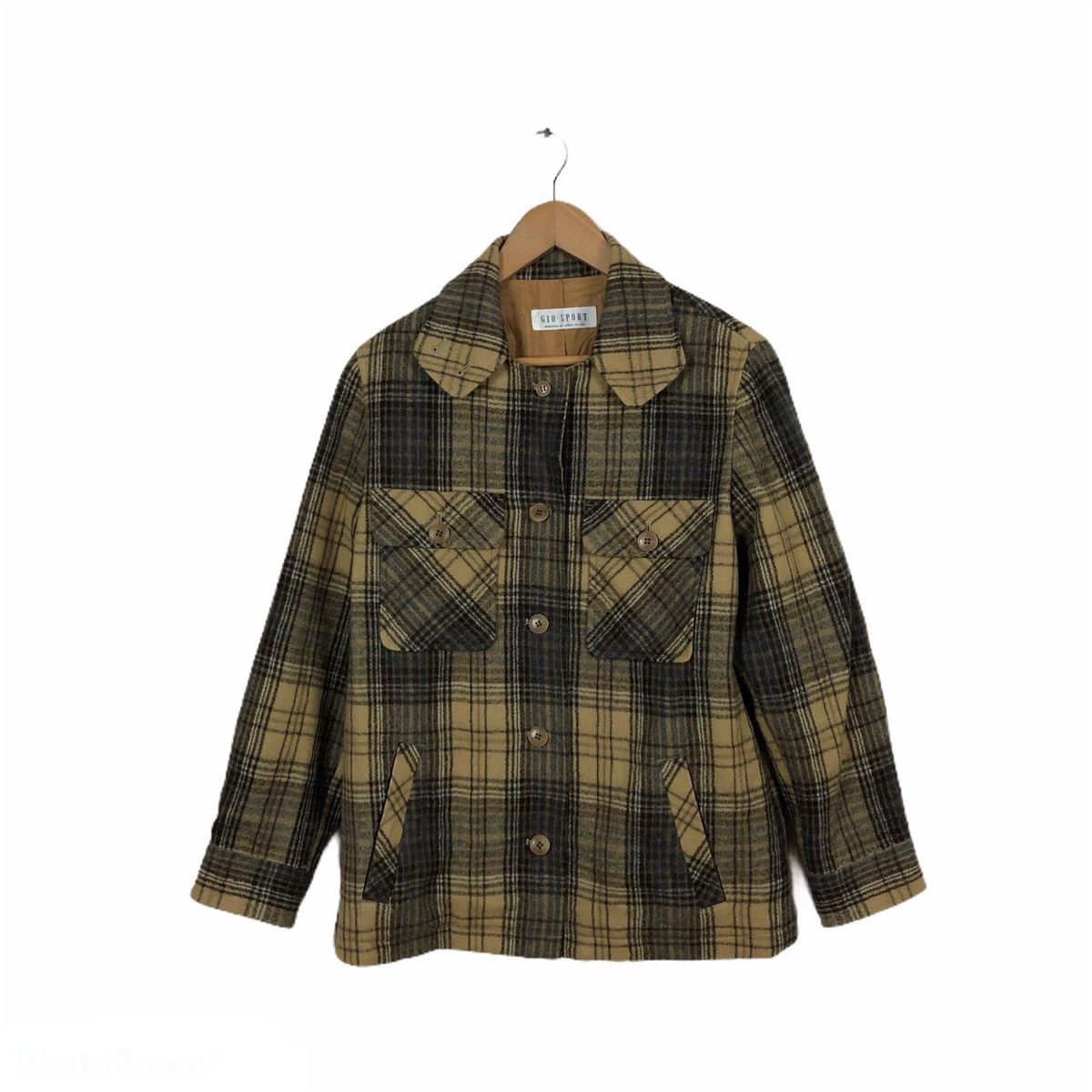 Japanese Brand GIO SPORT TARTAN DESIGN JACKET Size US M / EU 48-50 / 2 - 1 Thumbnail