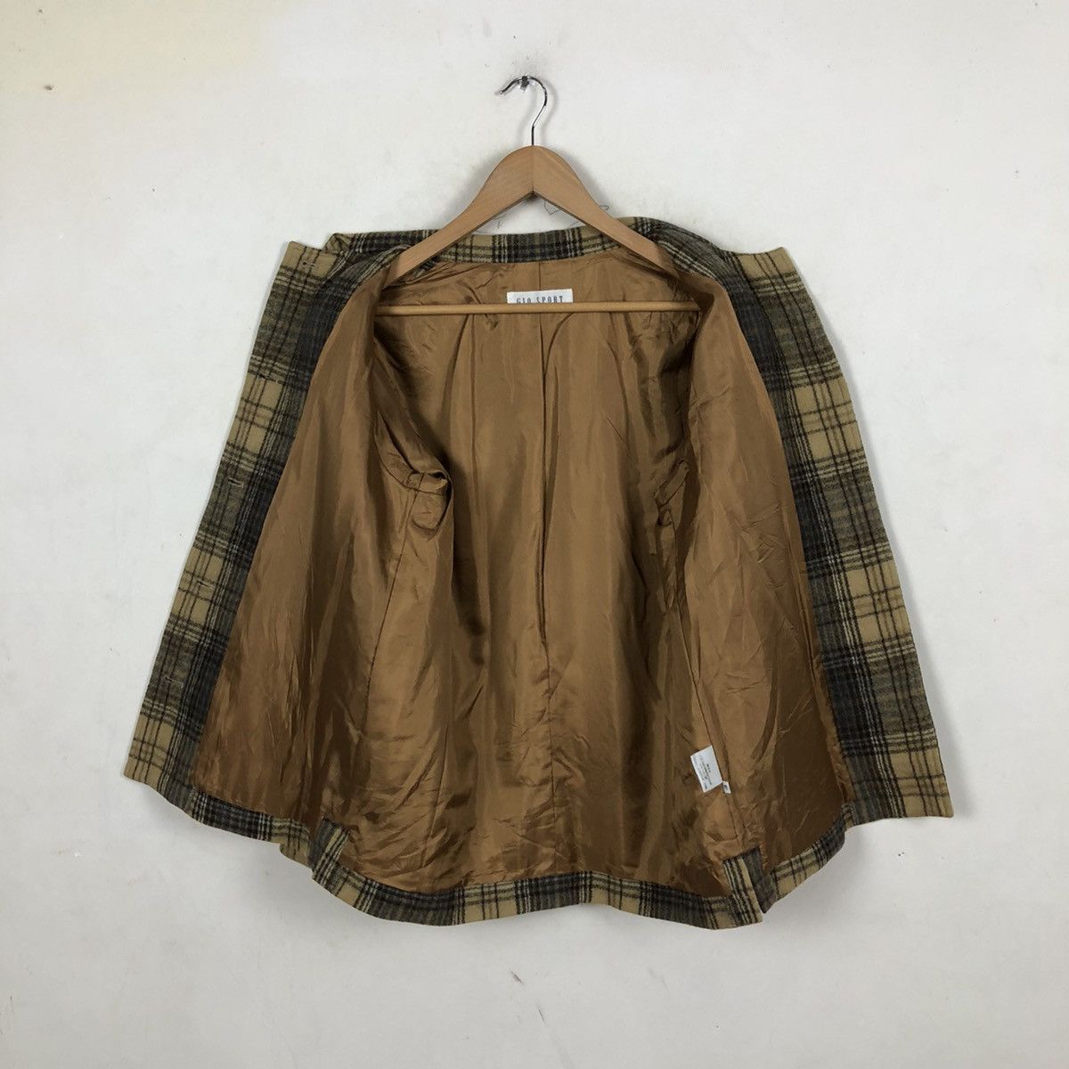 Japanese Brand GIO SPORT TARTAN DESIGN JACKET Size US M / EU 48-50 / 2 - 11 Thumbnail