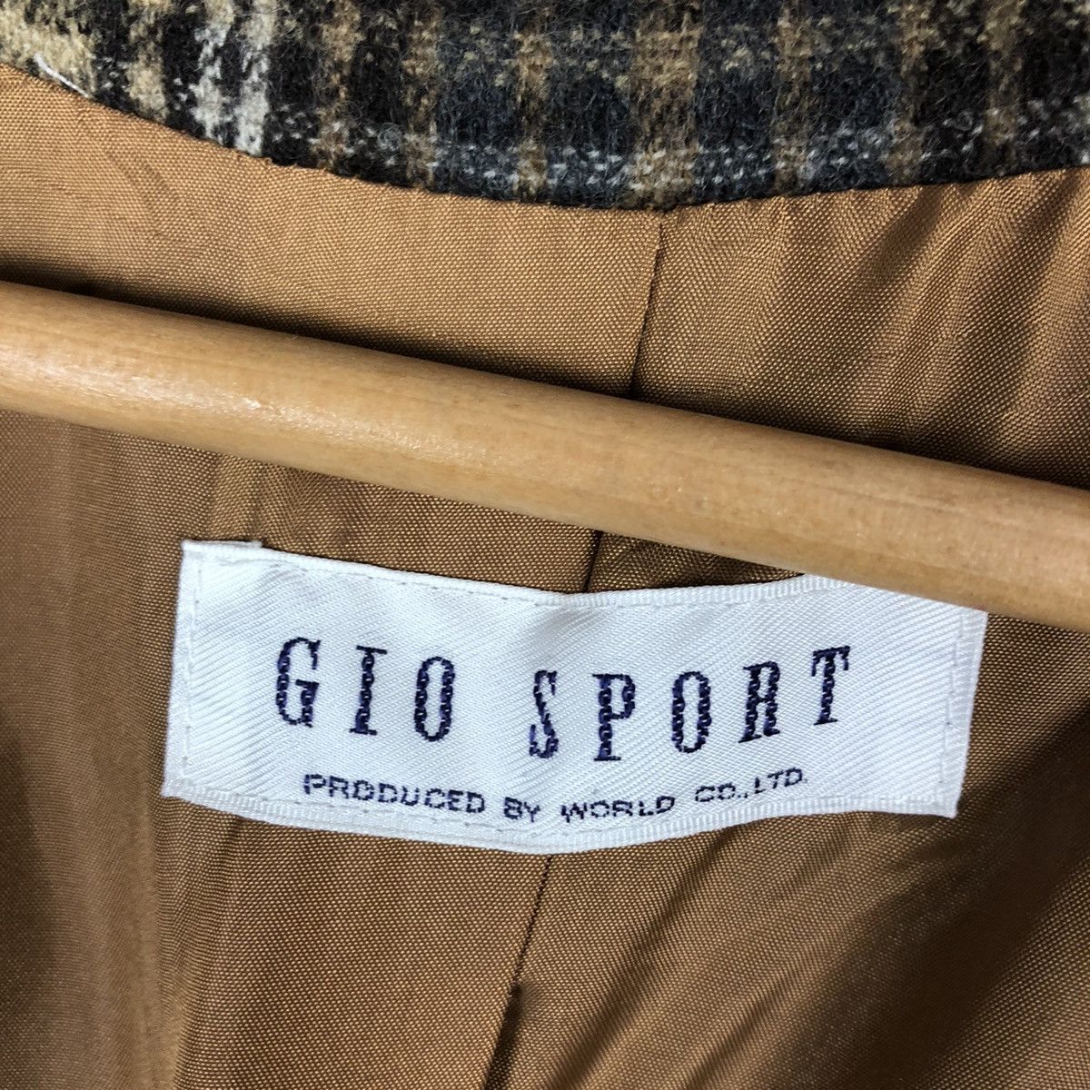 Japanese Brand GIO SPORT TARTAN DESIGN JACKET Size US M / EU 48-50 / 2 - 12 Thumbnail