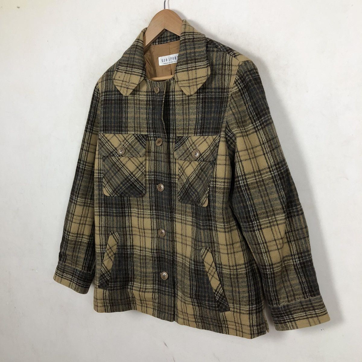 Japanese Brand GIO SPORT TARTAN DESIGN JACKET Size US M / EU 48-50 / 2 - 2 Thumbnail